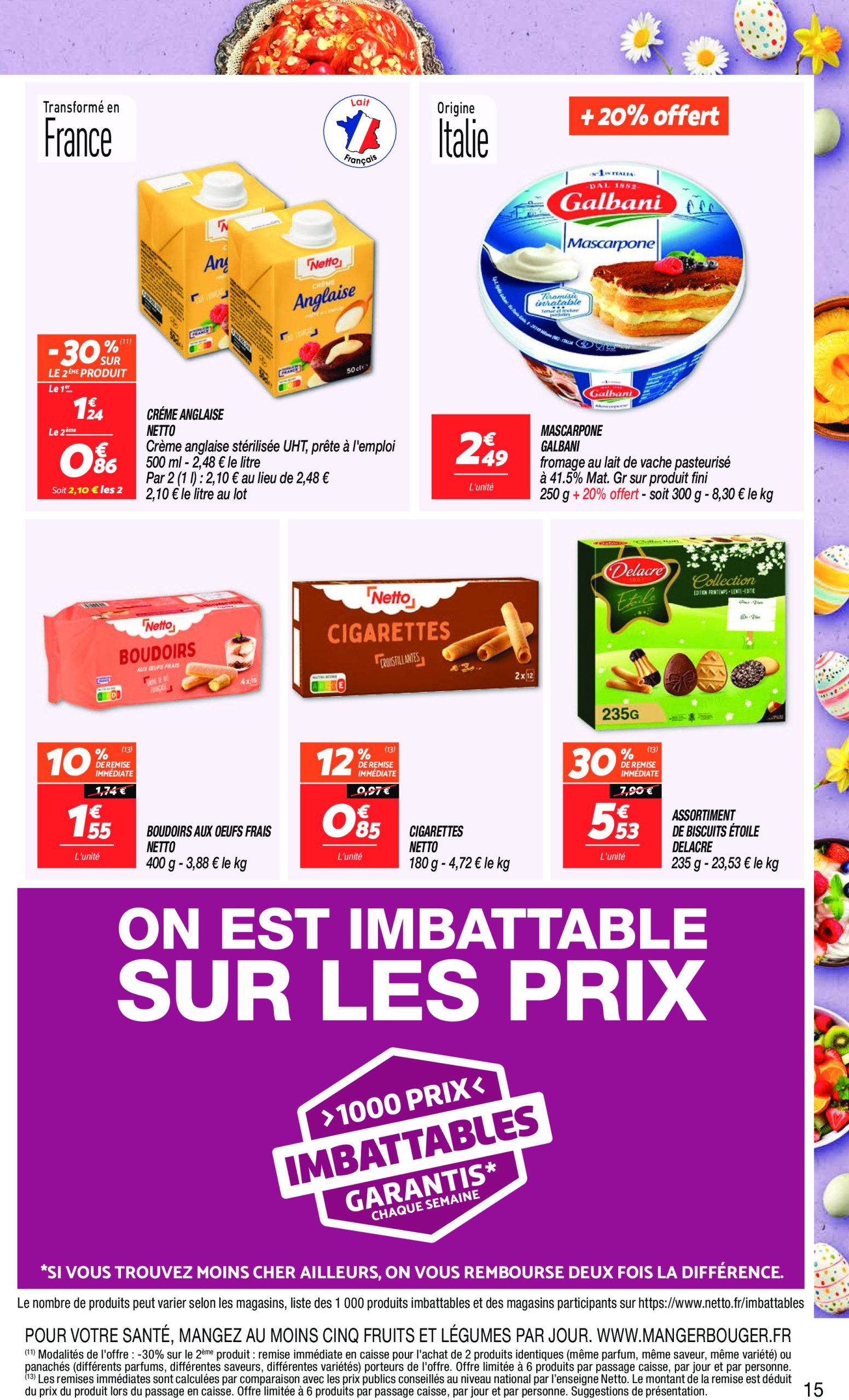 netto - Catalogue Netto - Pâques valable dès 15/04 - 21/04 - page: 15