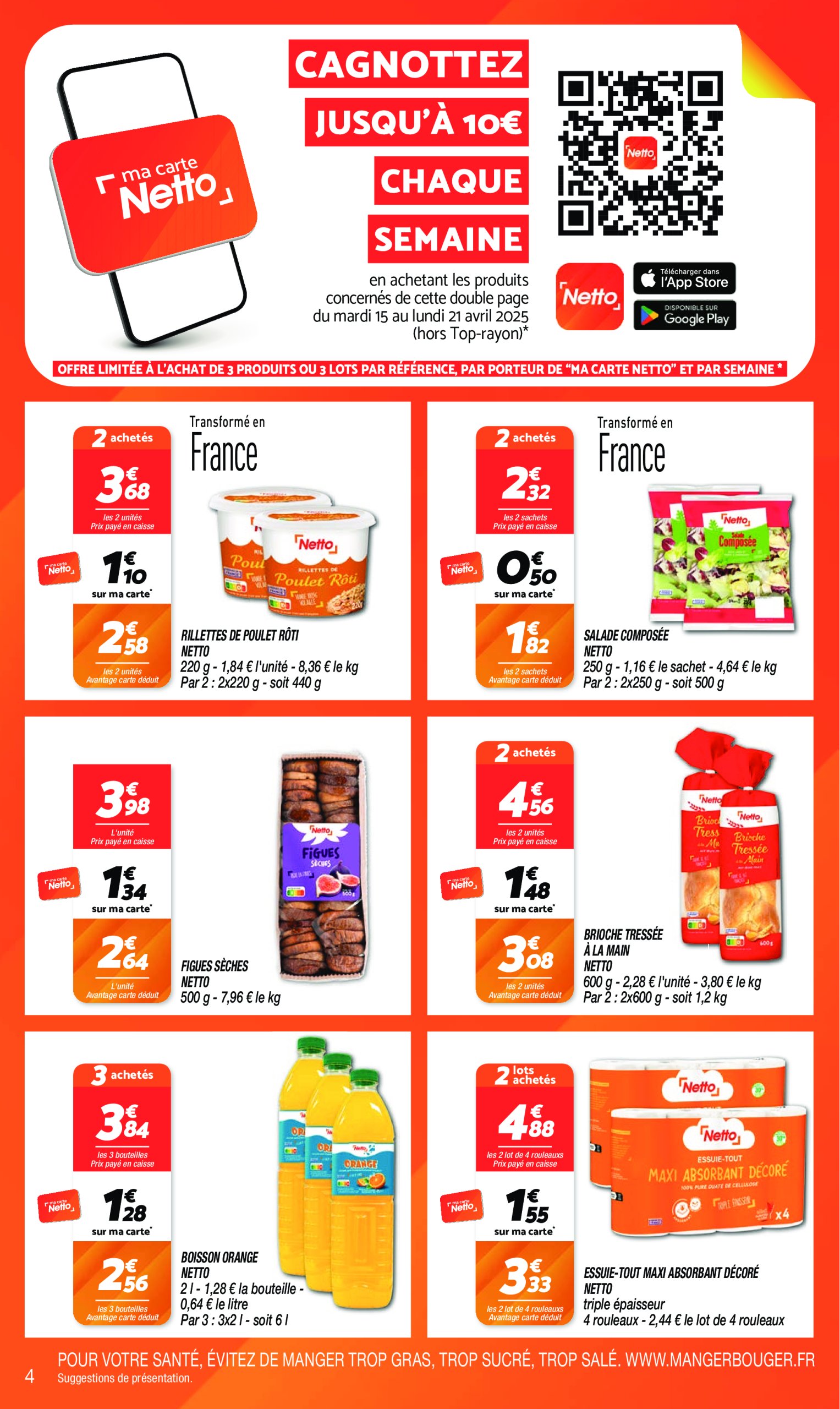 netto - Catalogue Netto - Pâques valable dès 15/04 - 21/04 - page: 4