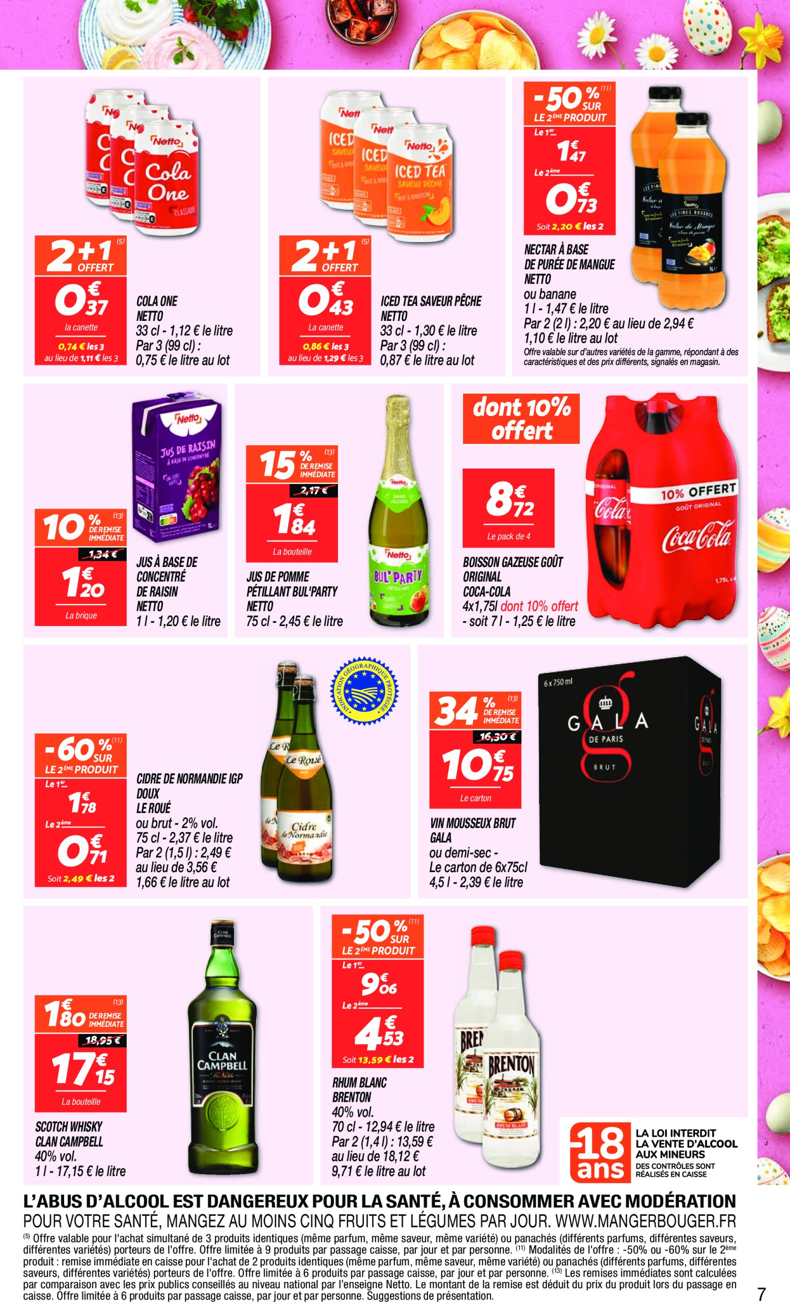 netto - Catalogue Netto - Pâques valable dès 15/04 - 21/04 - page: 7