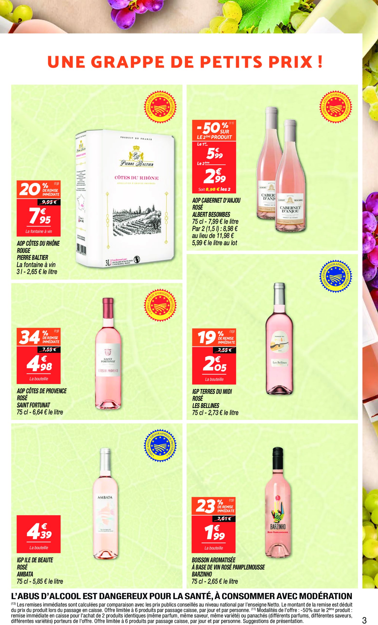 netto - Catalogue Netto - Foire aux Vins valable dès 22/04 - 28/04 - page: 3