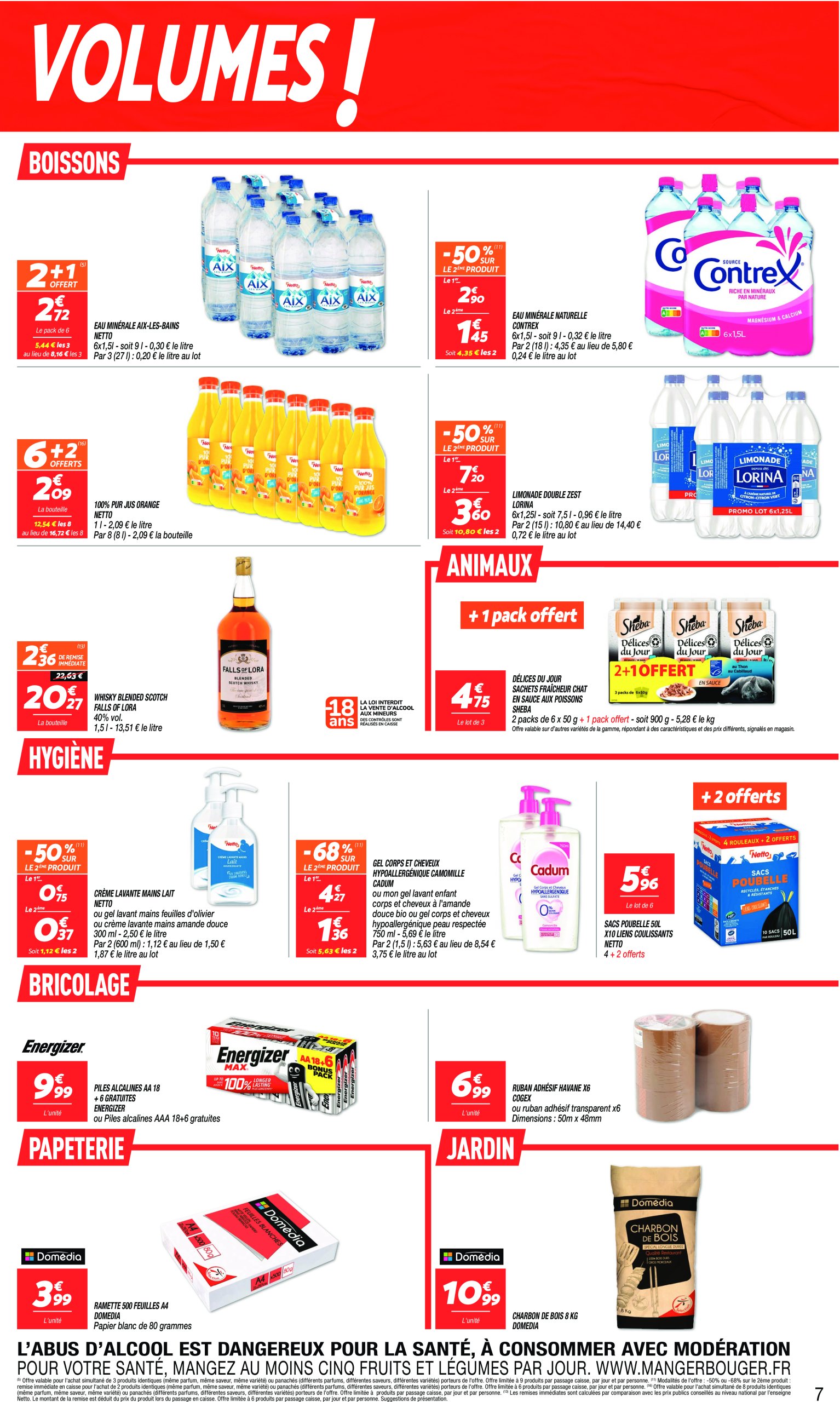 netto - Catalogue Netto - Maxi volumes valable dès 29/04 - 12/05 - page: 7