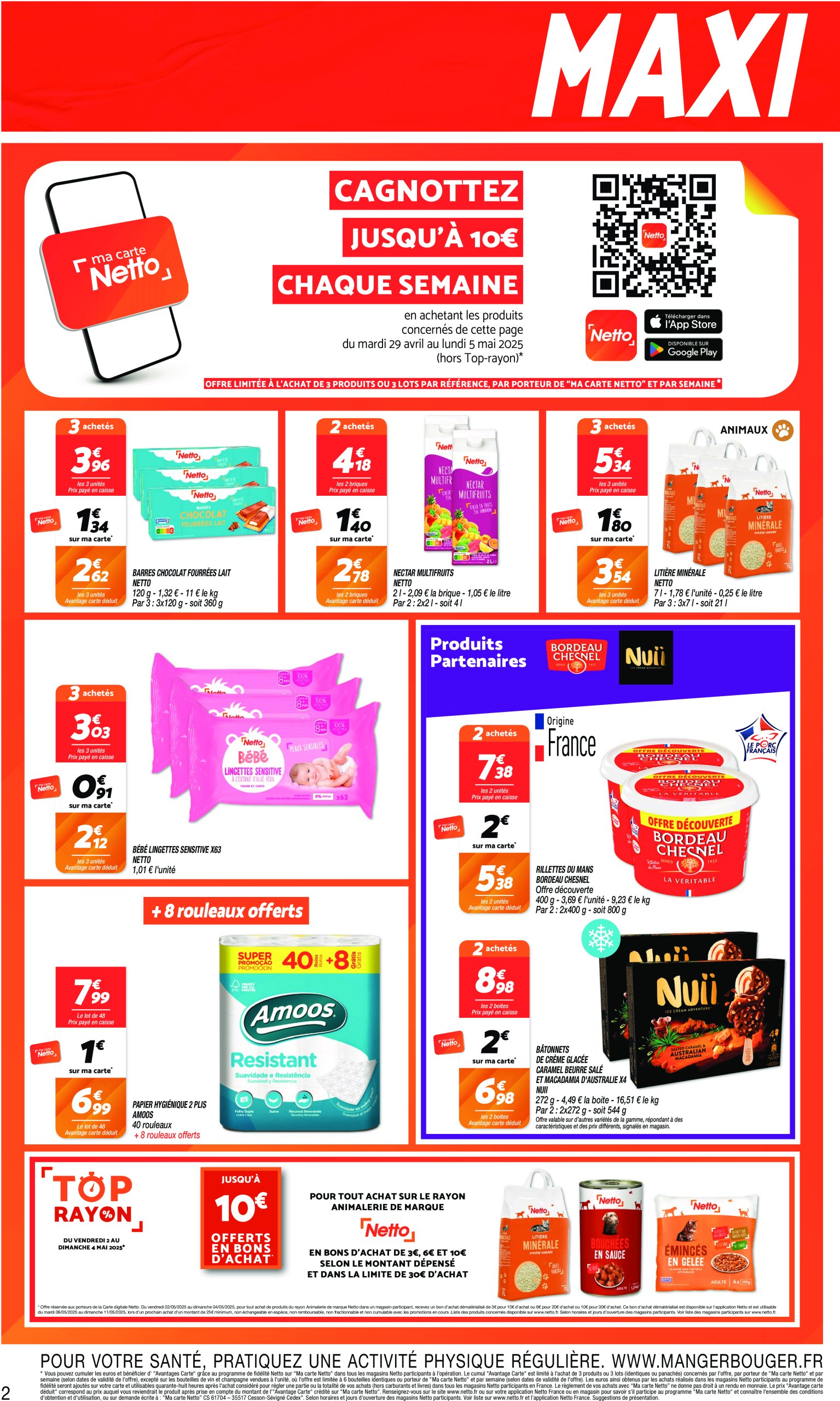 netto - Catalogue Netto - Maxi volumes valable dès 29/04 - 12/05 - page: 2