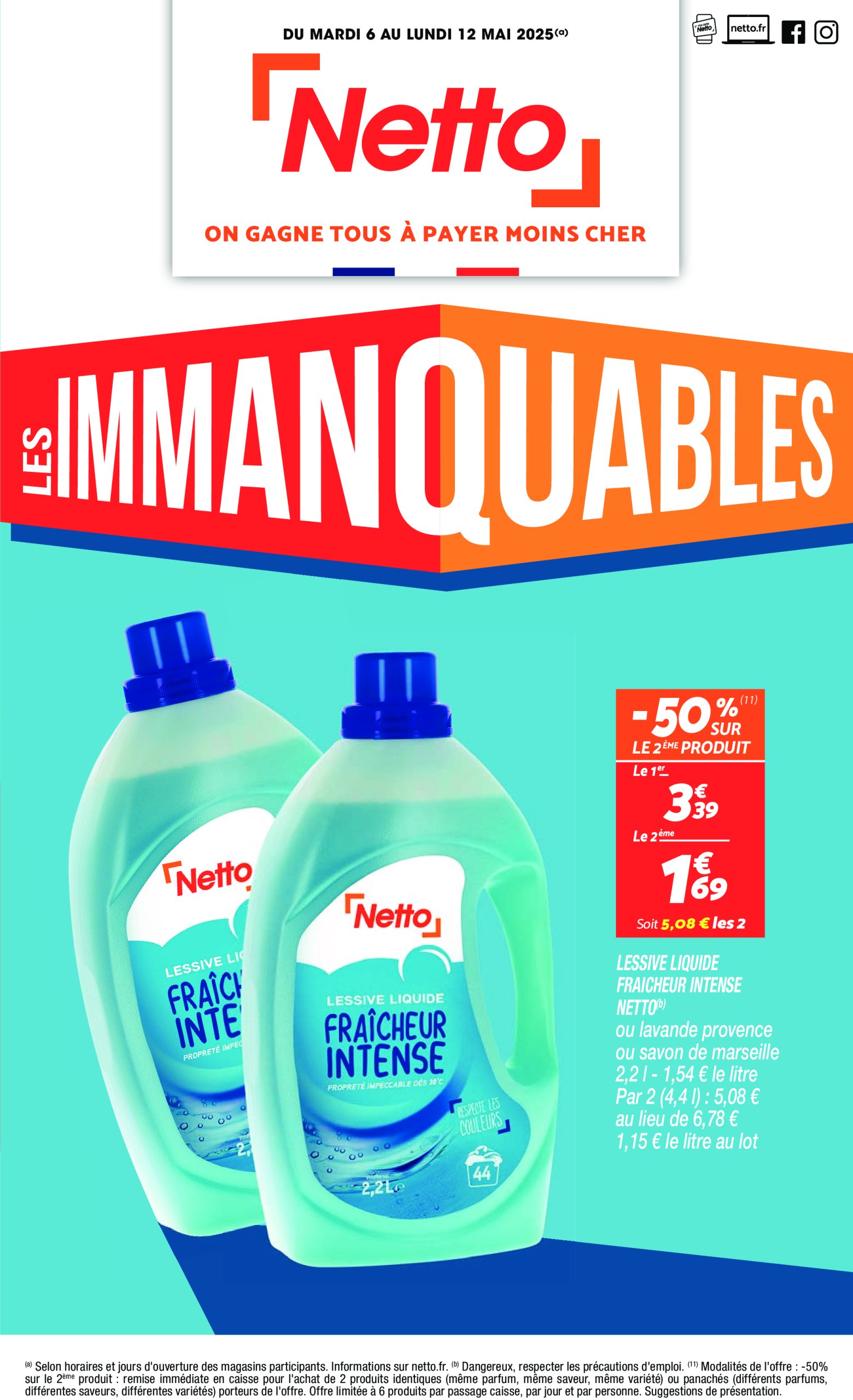 netto - Catalogue Netto valable dès 06/05 - 12/05 - page: 1