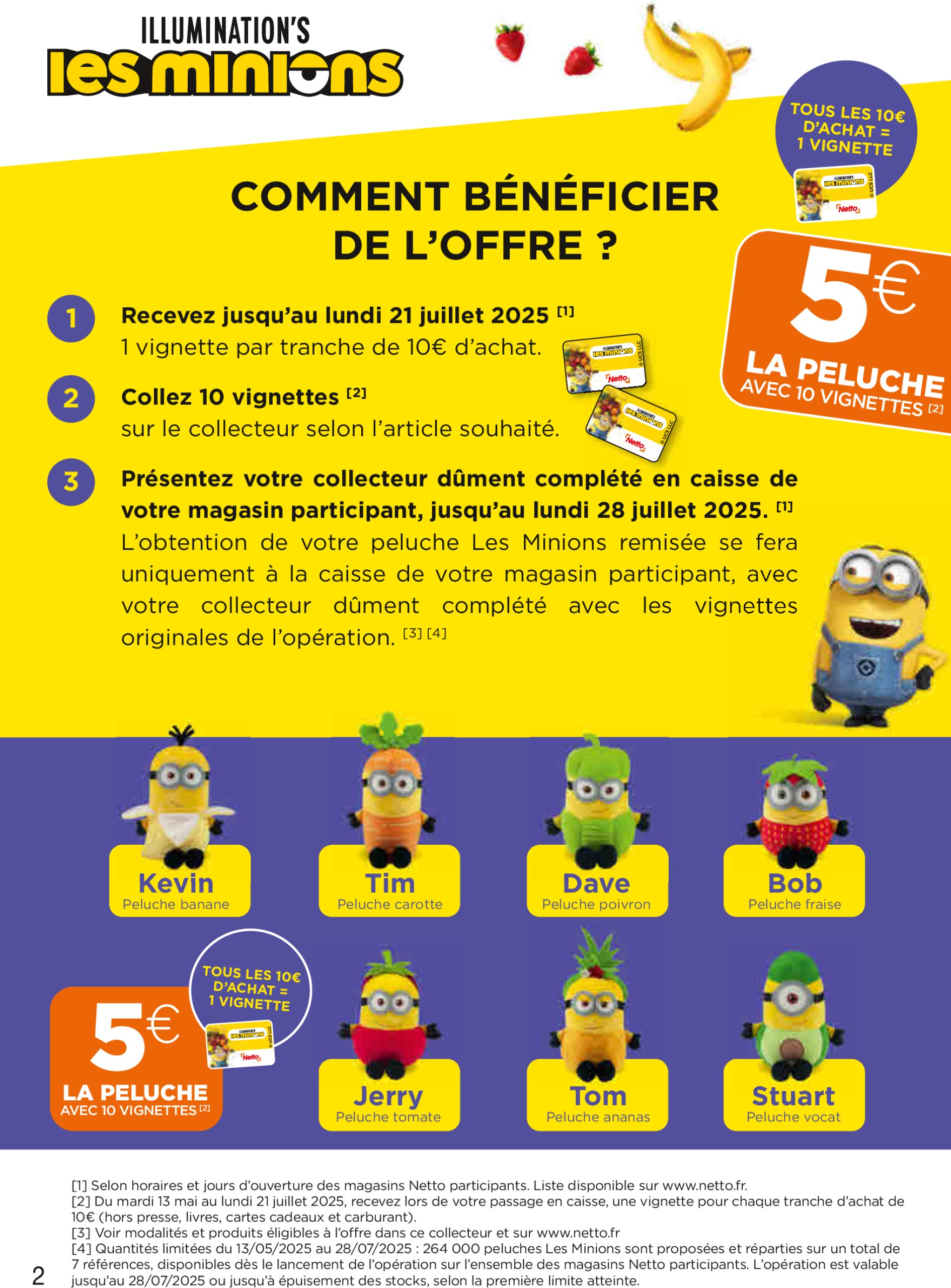 netto - Catalogue Netto - Les Minions Market Mania valable dès 13/05 - 21/07 - page: 2