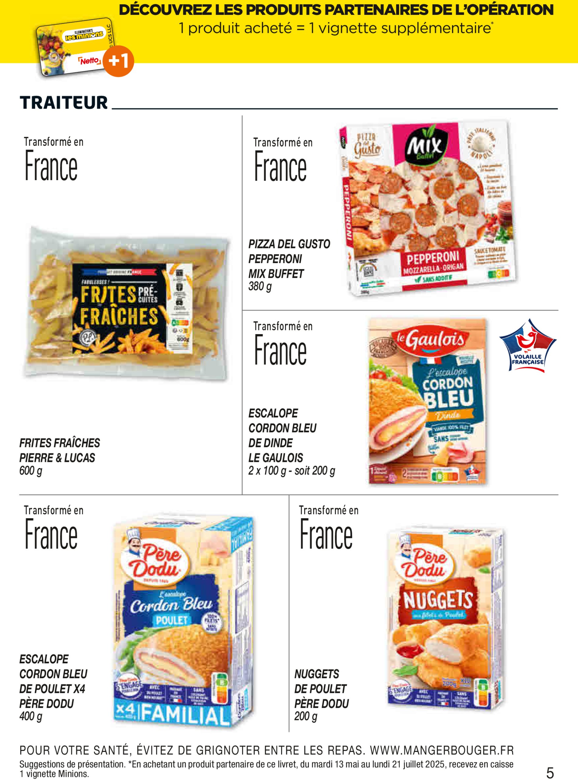 netto - Catalogue Netto - Les Minions Market Mania valable dès 13/05 - 21/07 - page: 5