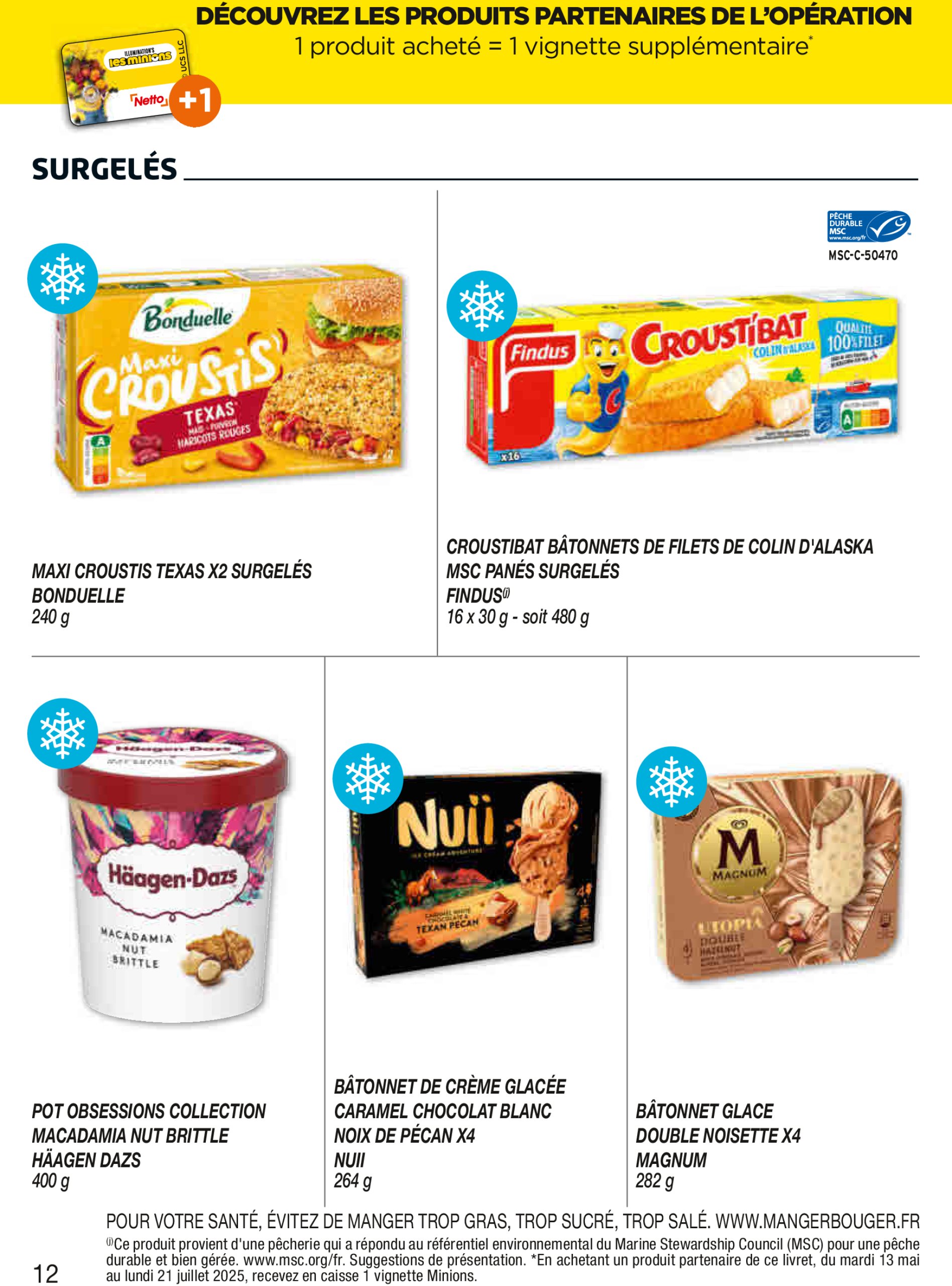 netto - Catalogue Netto - Les Minions Market Mania valable dès 13/05 - 21/07 - page: 12
