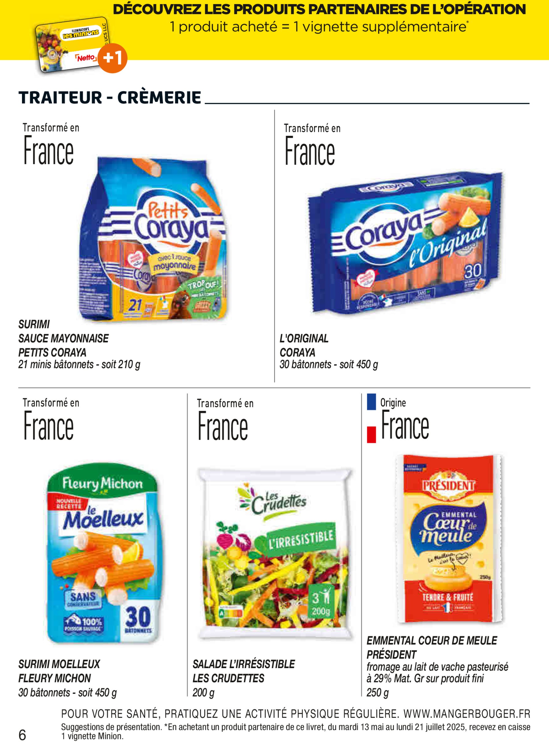 netto - Catalogue Netto - Les Minions Market Mania valable dès 13/05 - 21/07 - page: 6