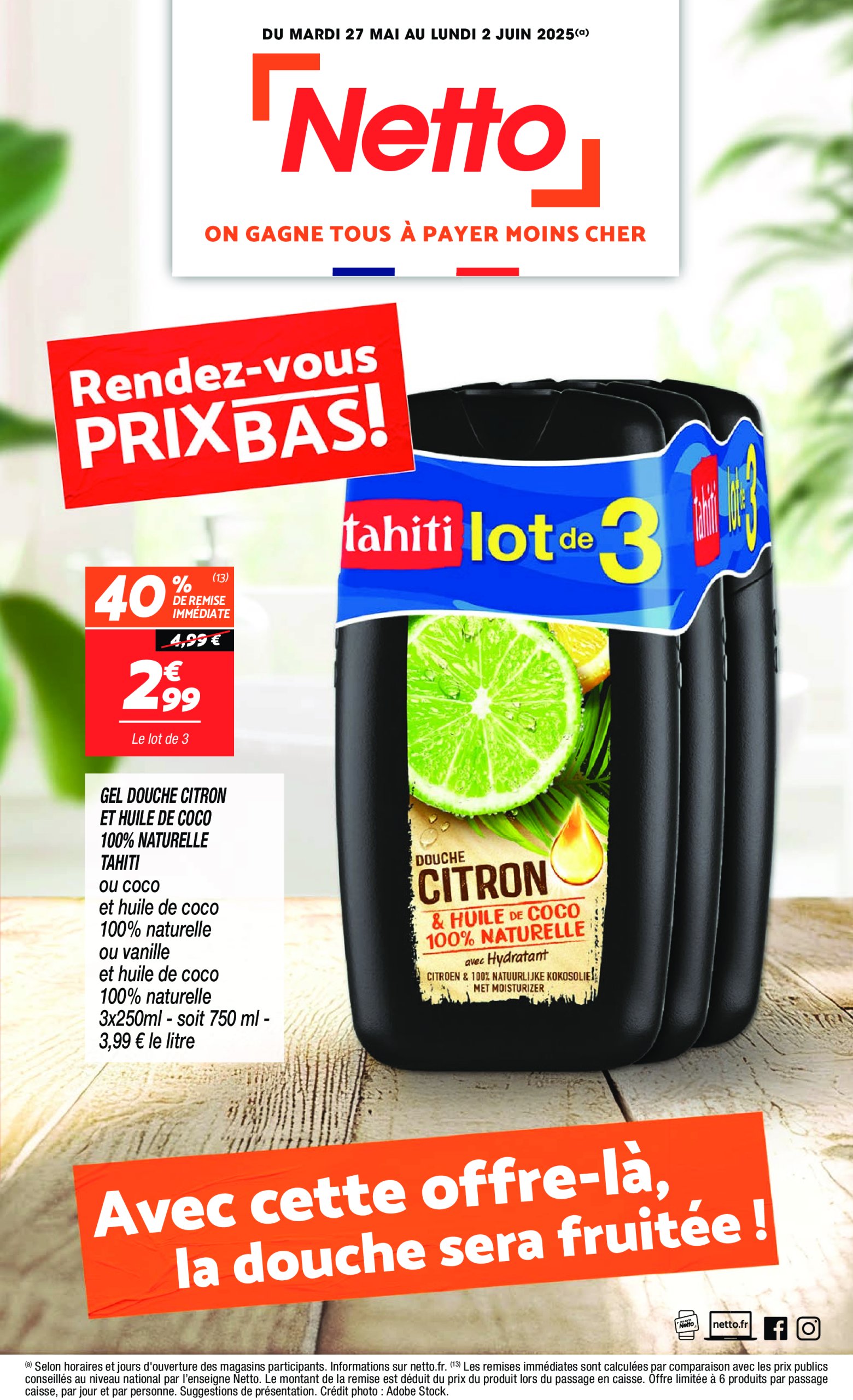 netto - Catalogue Netto valable dès 27/05 - 02/06 - page: 1