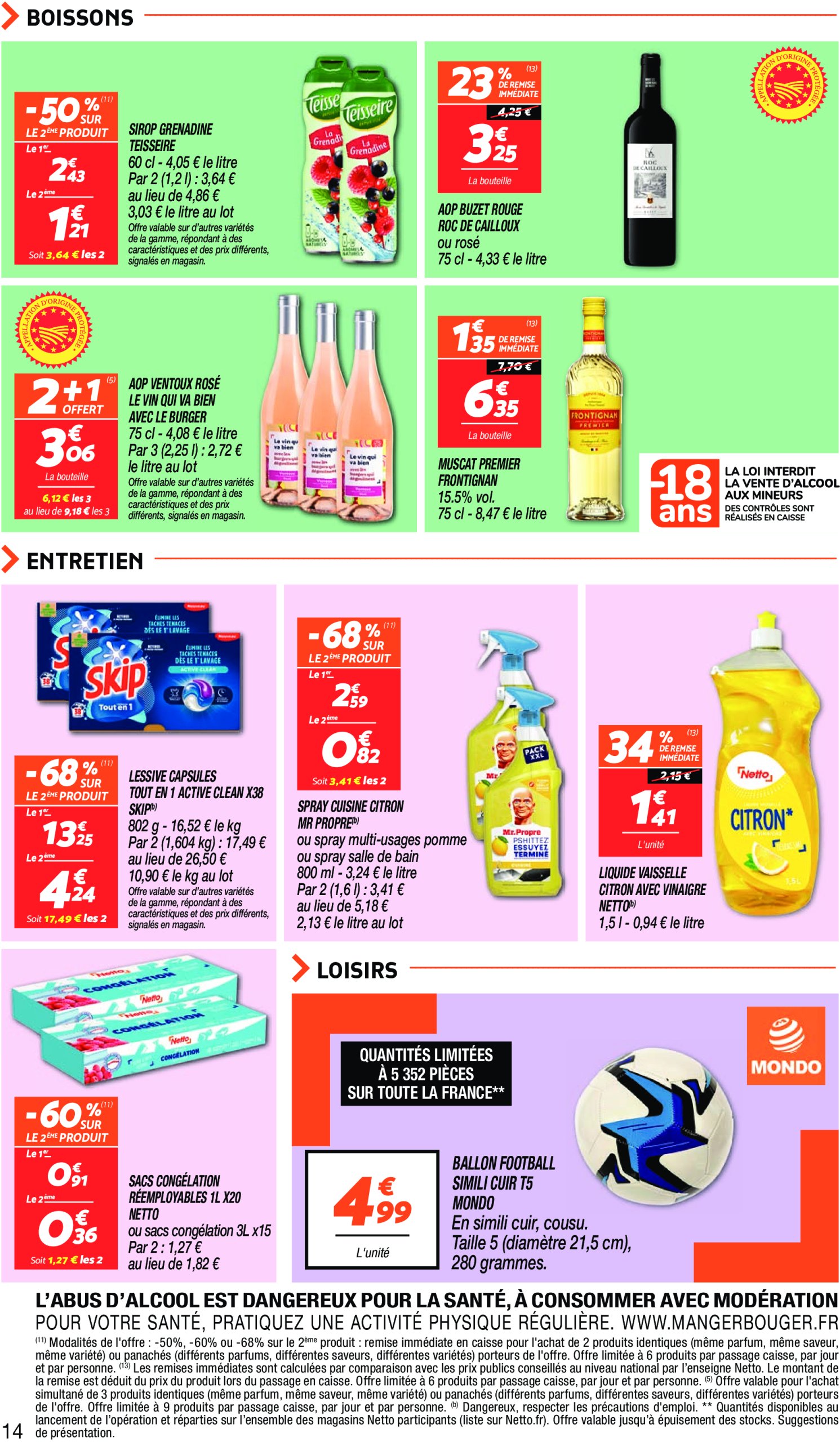 netto - Catalogue Netto valable dès 27/05 - 02/06 - page: 14