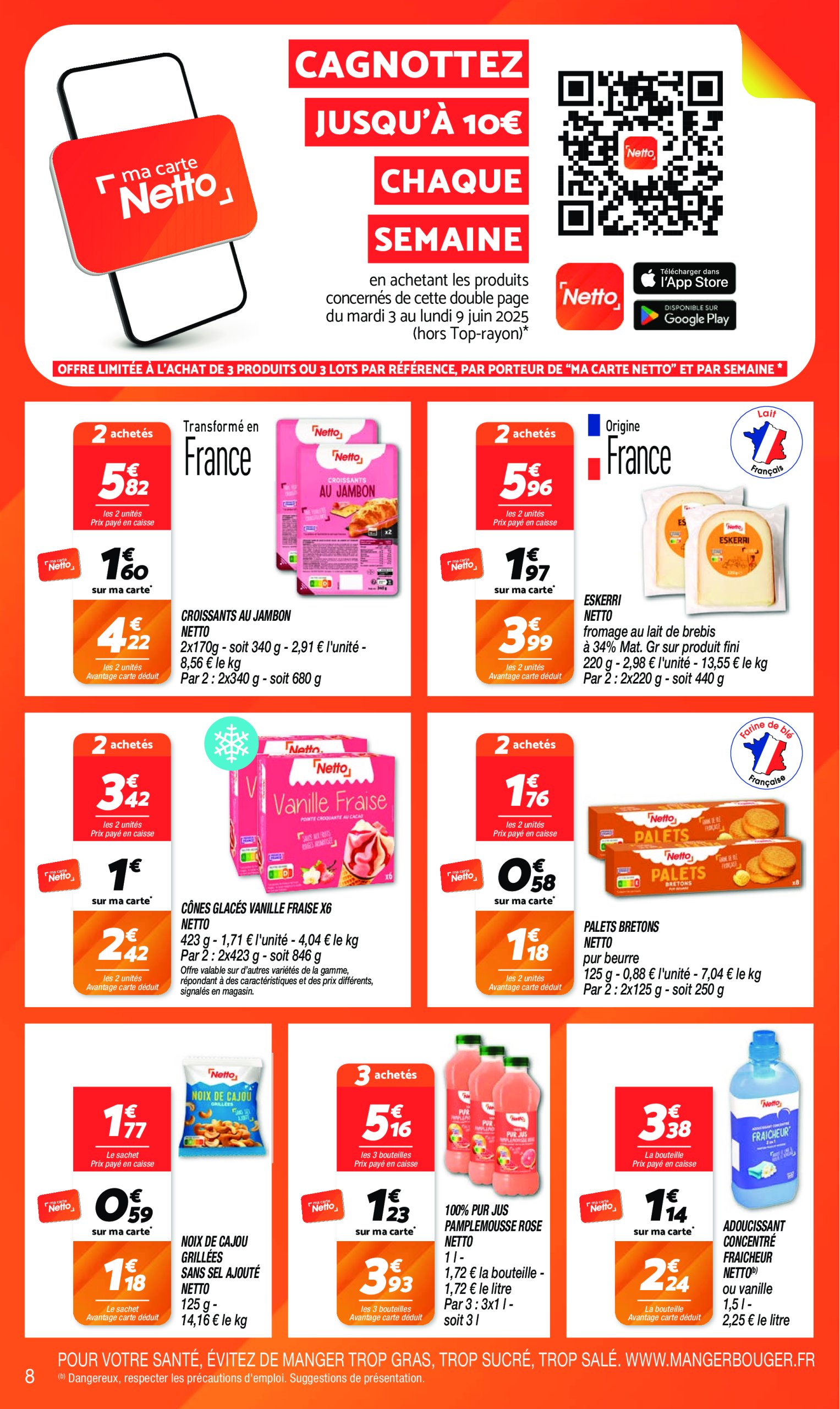 netto - Catalogue Netto valable dès 03/06 - 09/06 - page: 8