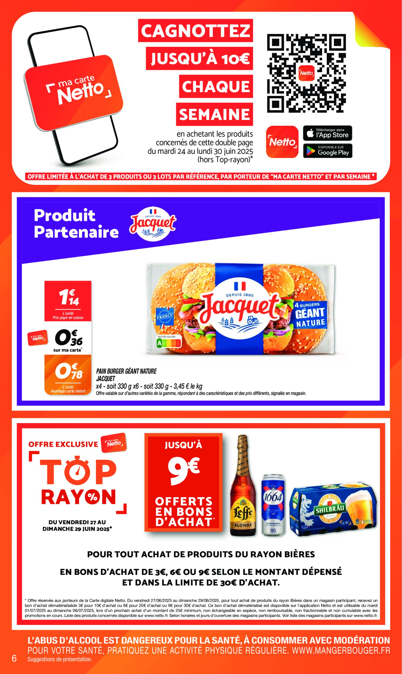 netto - Catalogue Netto valable du 24/06 au 30/06 - page: 6