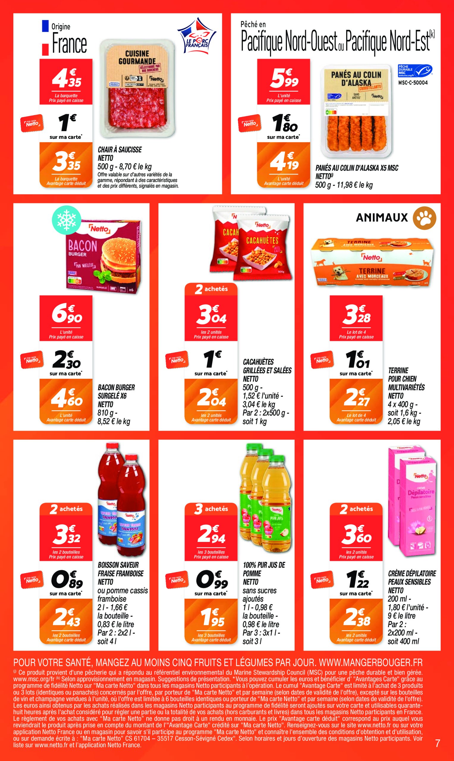 netto - Catalogue Netto valable du 24/06 au 30/06 - page: 7