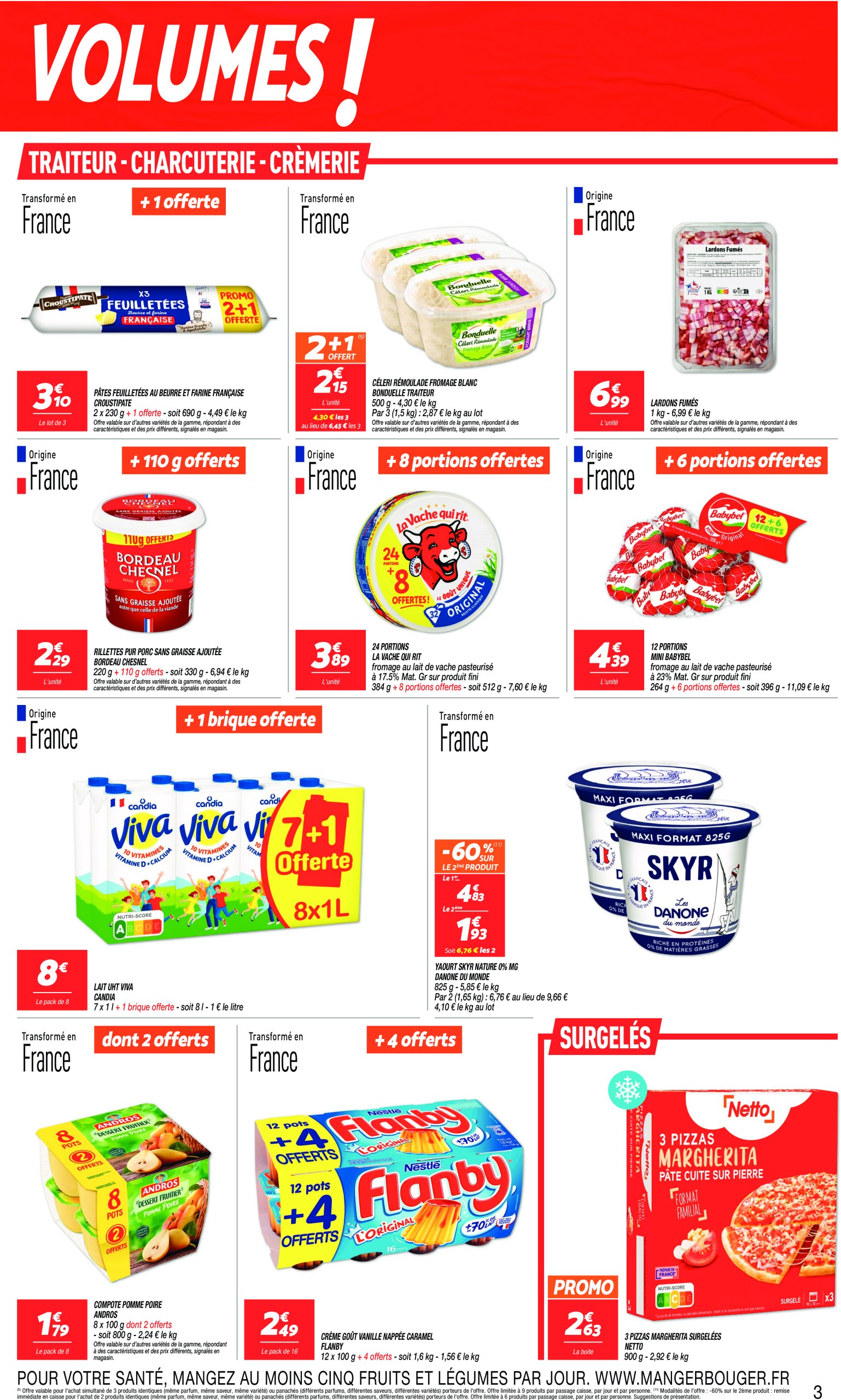 netto - Catalogue Netto - Maxi volumes valable du 01/07 au 14/07 - page: 3