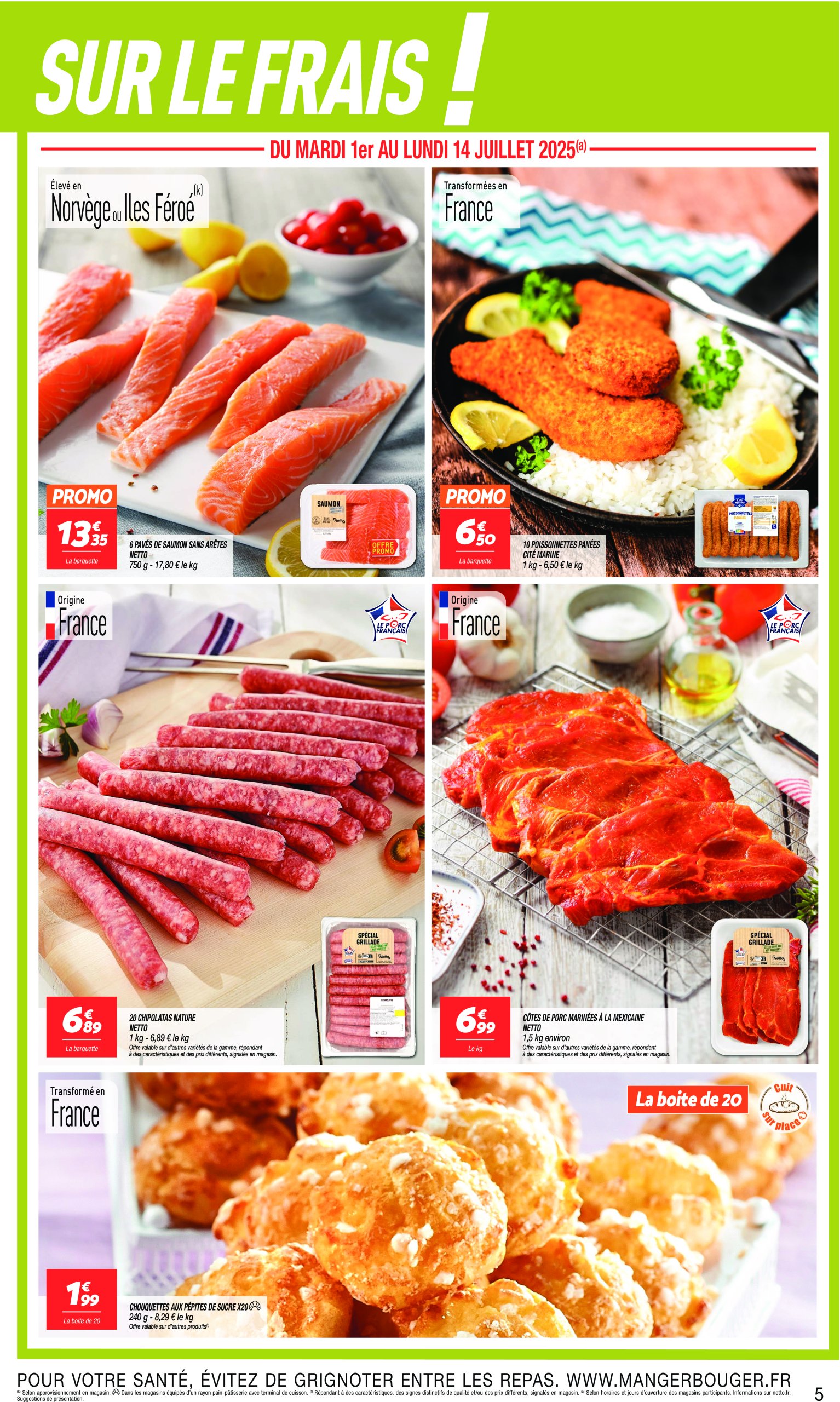 netto - Catalogue Netto - Maxi volumes valable du 01/07 au 14/07 - page: 5