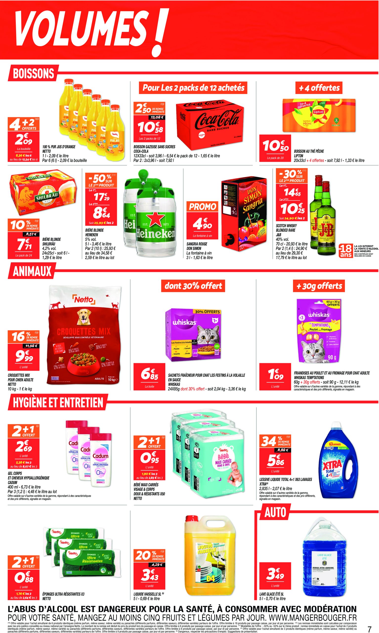 netto - Catalogue Netto - Maxi volumes valable du 01/07 au 14/07 - page: 7