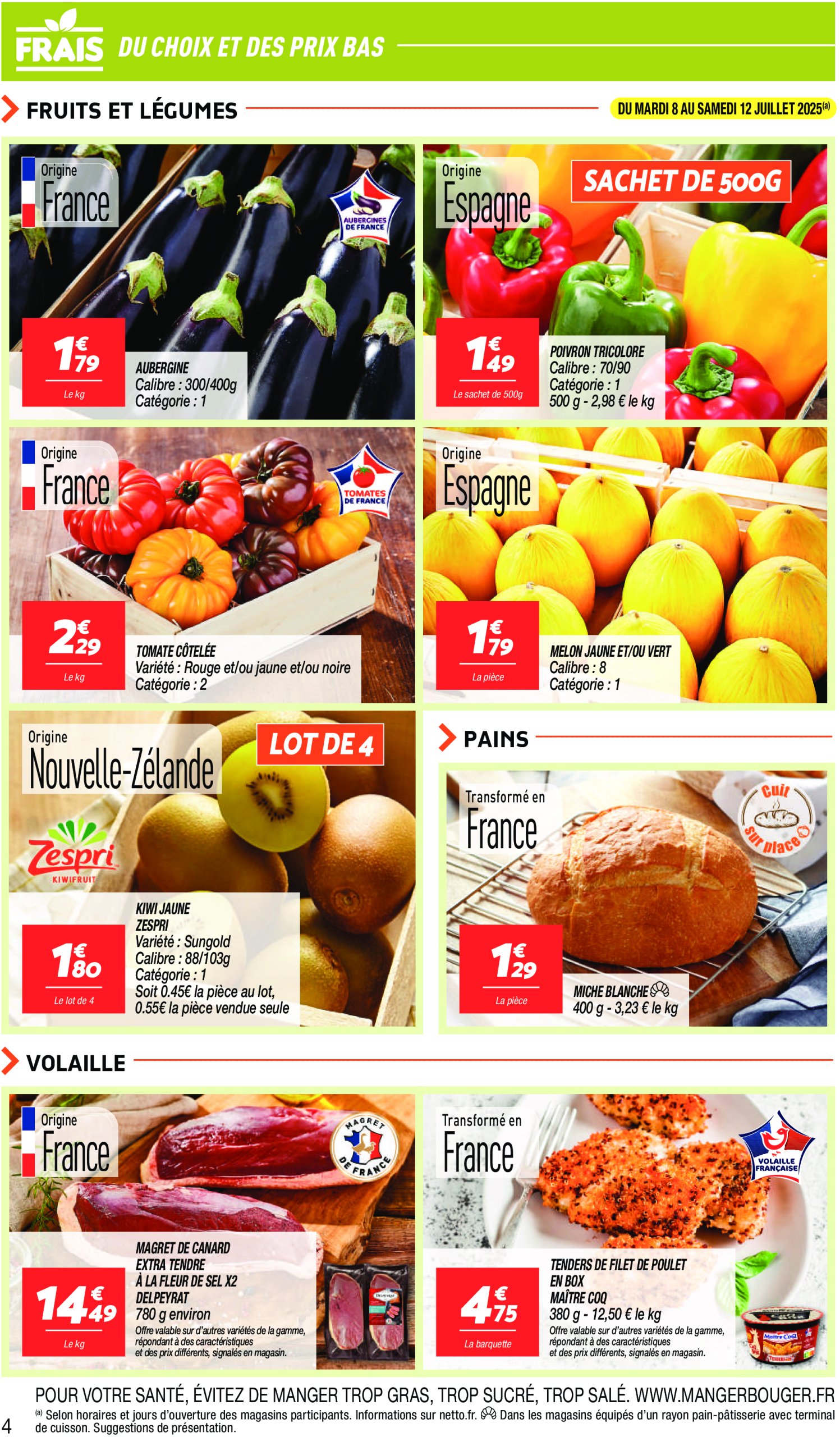 netto - Catalogue Netto valable du 08/07 au 14/07 - page: 4