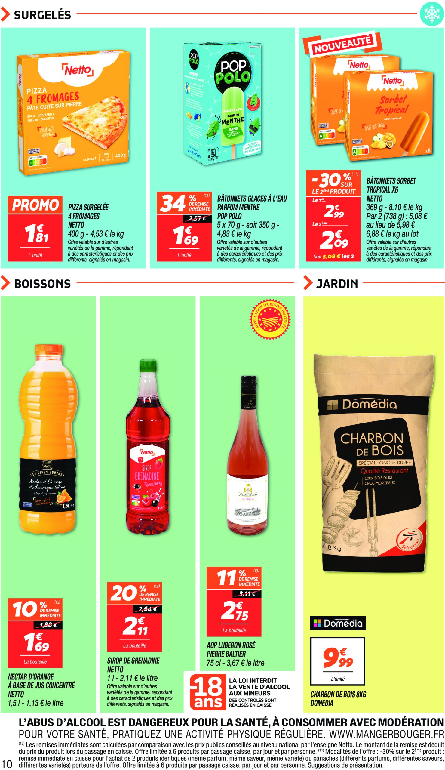 netto - Catalogue Netto valable du 15/07 au 21/07 - page: 10
