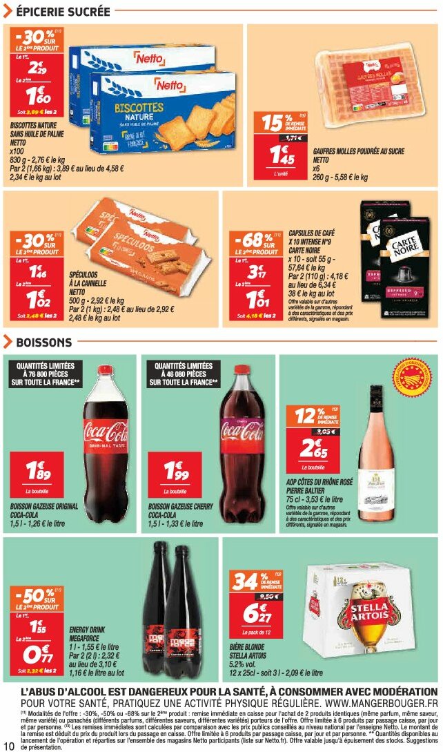 netto - Catalogue Netto valable du 05/08 au 11/08 - page: 10