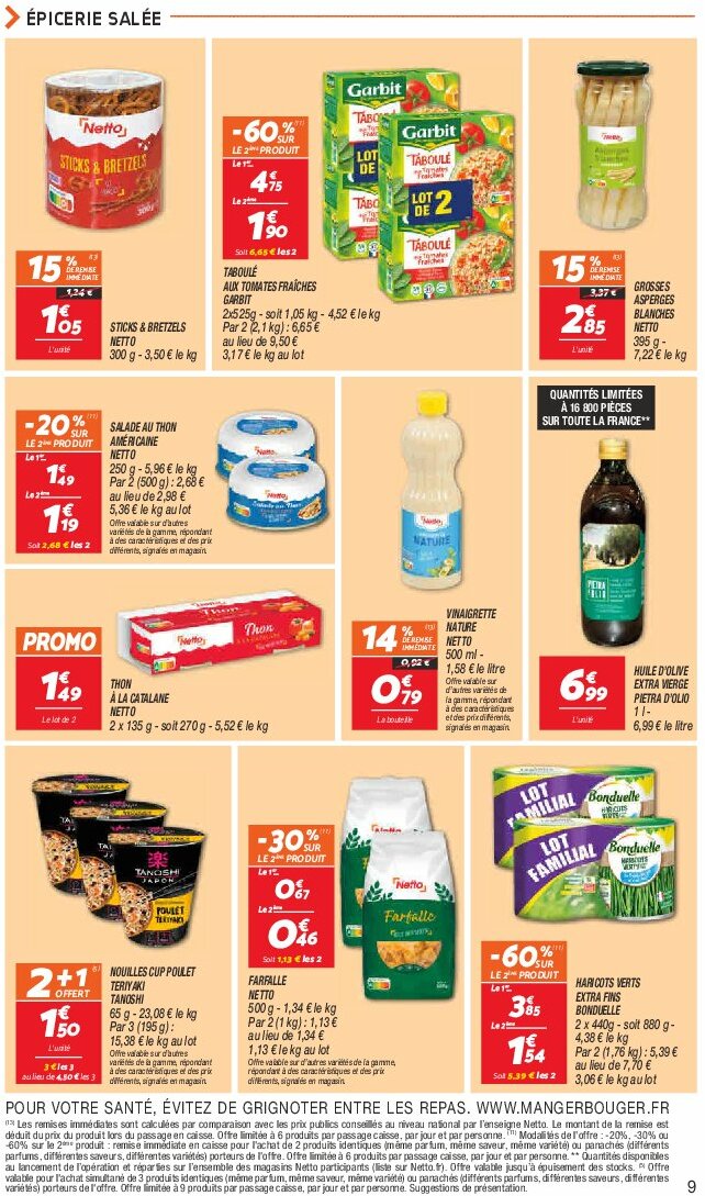 netto - Catalogue Netto valable du 05/08 au 11/08 - page: 9