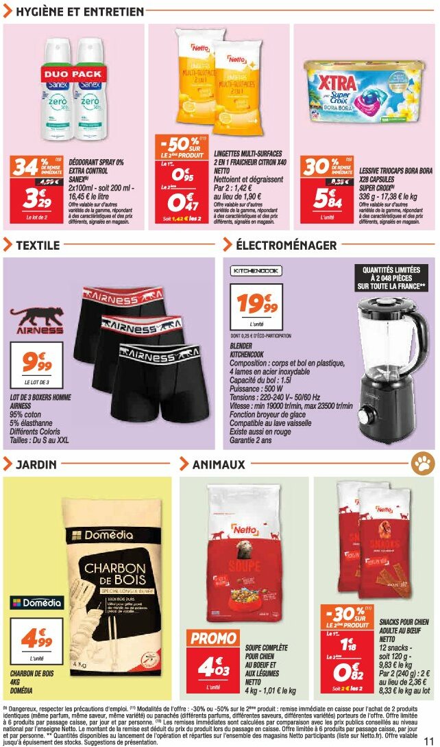netto - Catalogue Netto valable du 05/08 au 11/08 - page: 11
