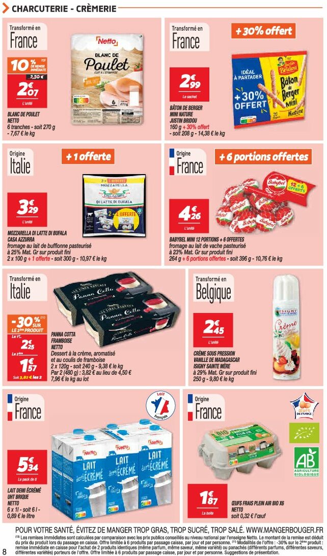 netto - Catalogue Netto valable du 05/08 au 11/08 - page: 8