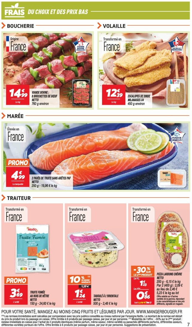 netto - Catalogue Netto valable du 05/08 au 11/08 - page: 7