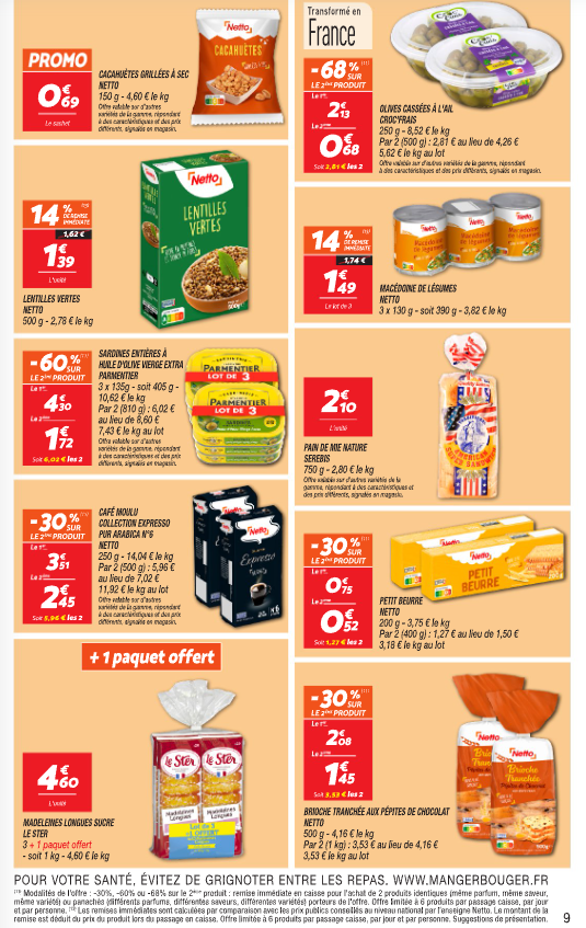 netto - Catalogue Netto valable du 12/08 au 18/08 - page: 9