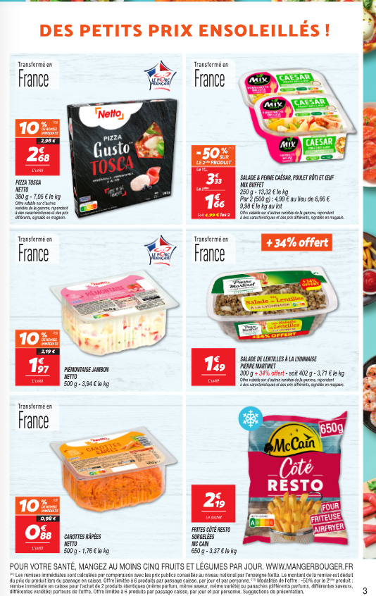netto - Catalogue Netto valable du 12/08 au 18/08 - page: 3
