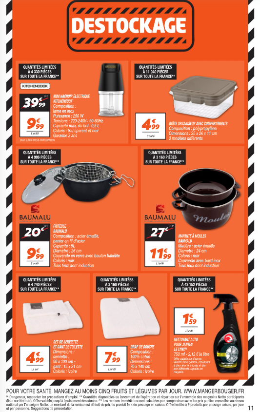 netto - Catalogue Netto valable du 12/08 au 18/08 - page: 11