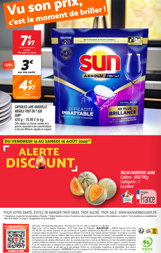 netto - Catalogue Netto valable du 12/08 au 18/08 - page: 12