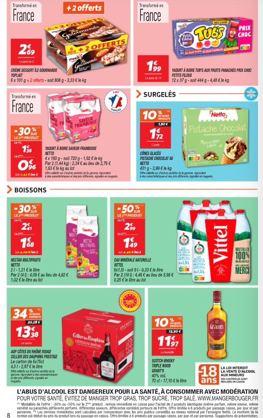 netto - Catalogue Netto valable du 12/08 au 18/08 - page: 8