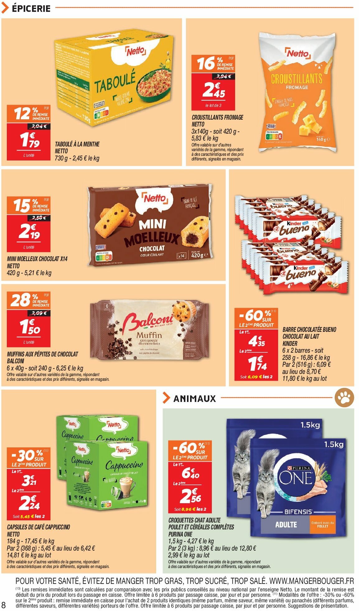 netto - Catalogue Netto valable du 19/08 au 25/08 - page: 8