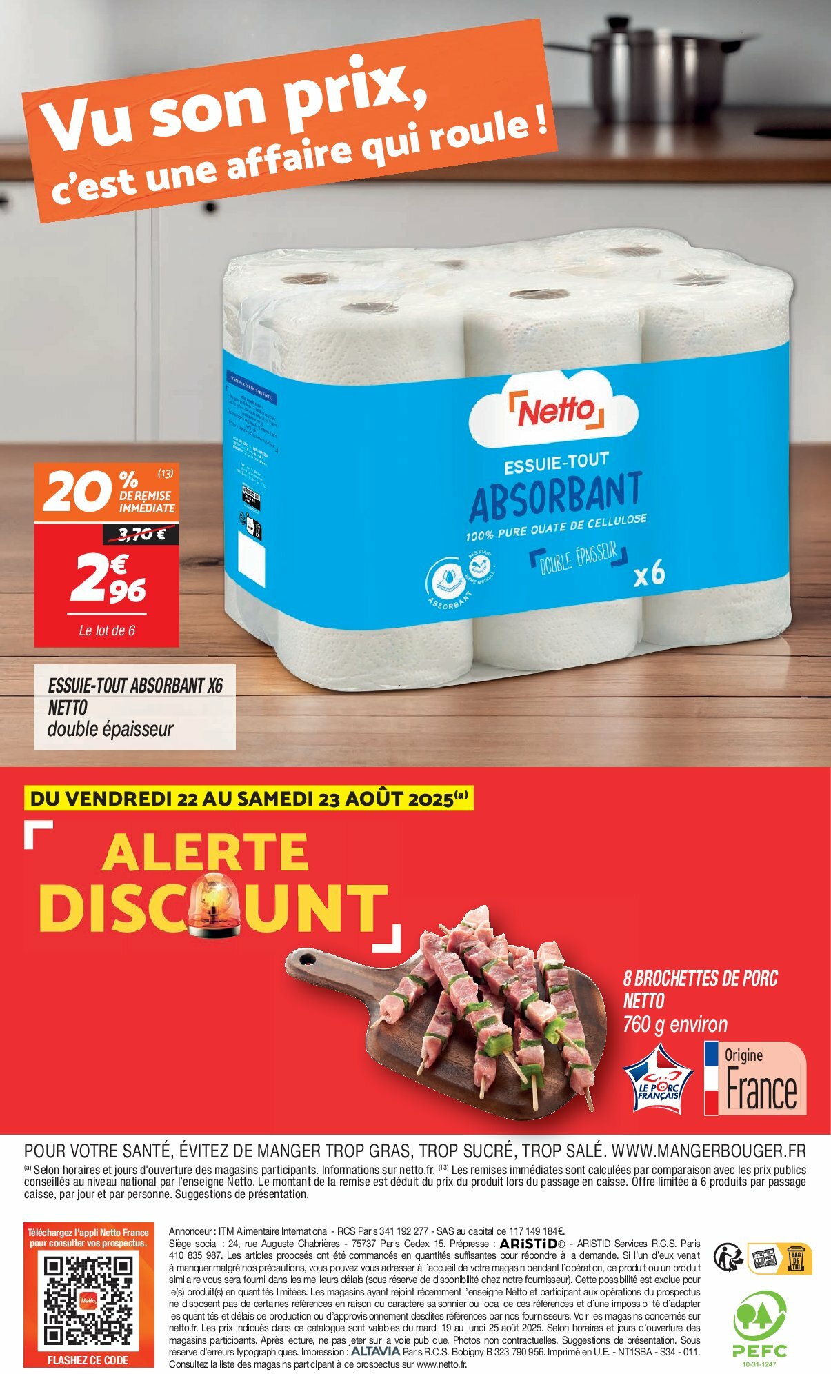 netto - Catalogue Netto valable du 19/08 au 25/08 - page: 12
