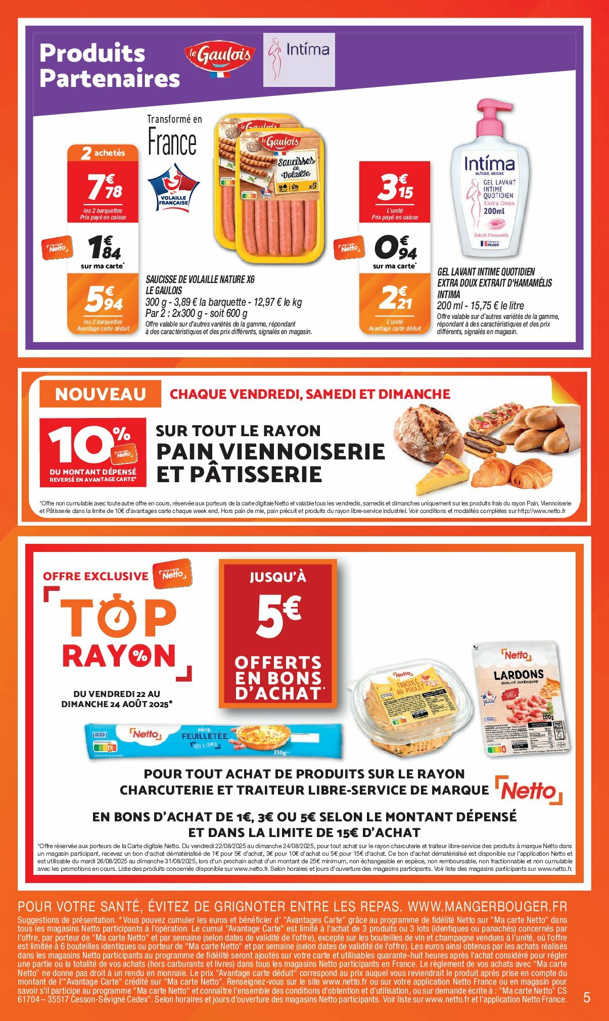 netto - Catalogue Netto valable du 19/08 au 25/08 - page: 5