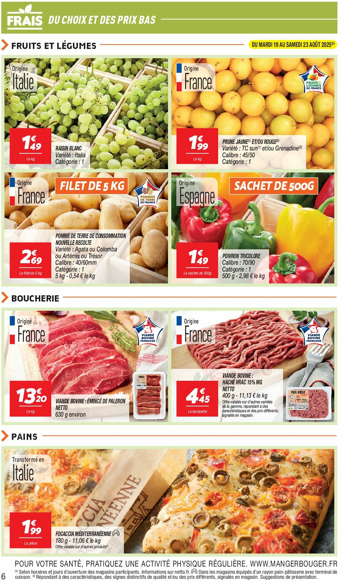 netto - Catalogue Netto valable du 19/08 au 25/08 - page: 6