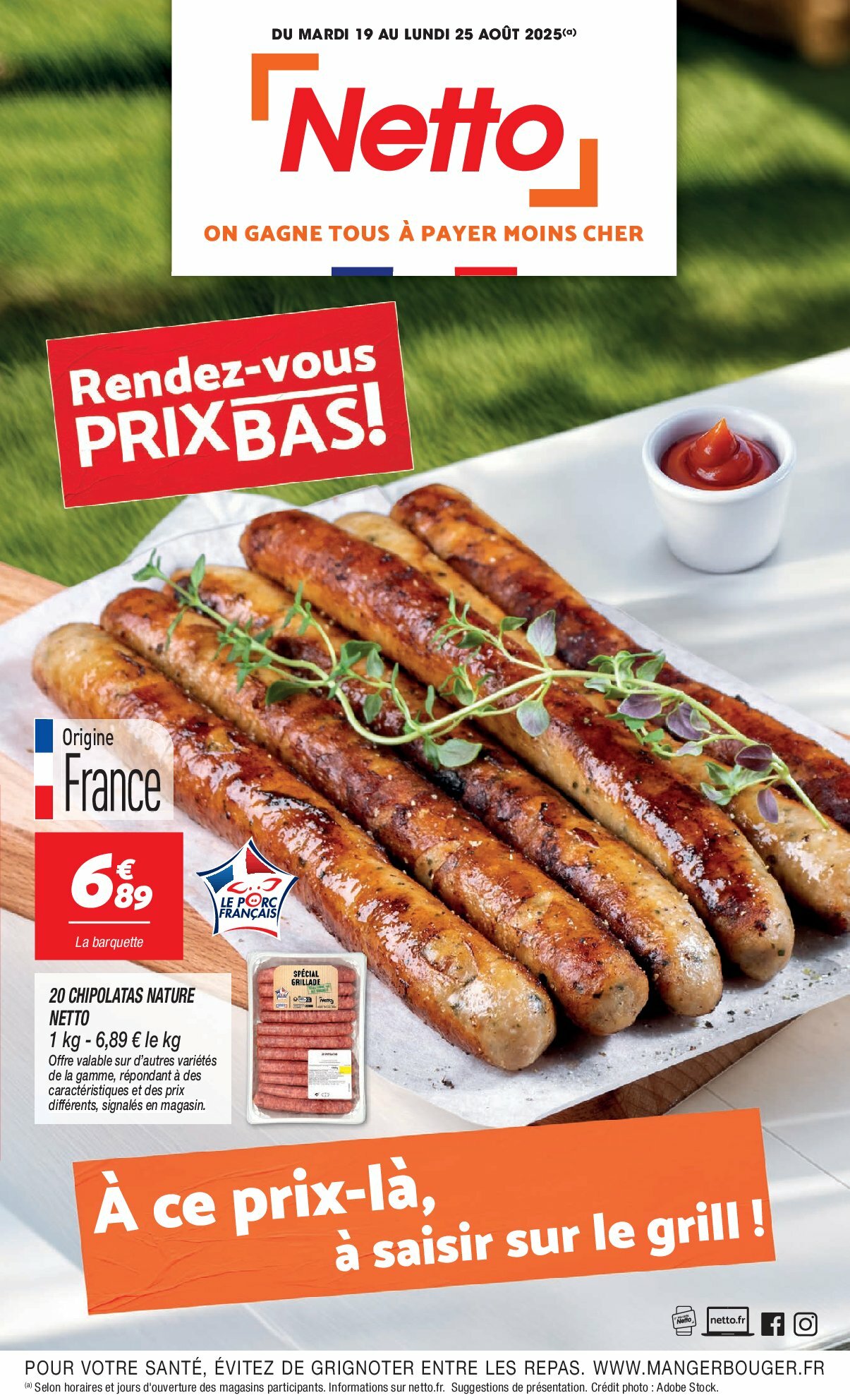 netto - Catalogue Netto valable du 19/08 au 25/08