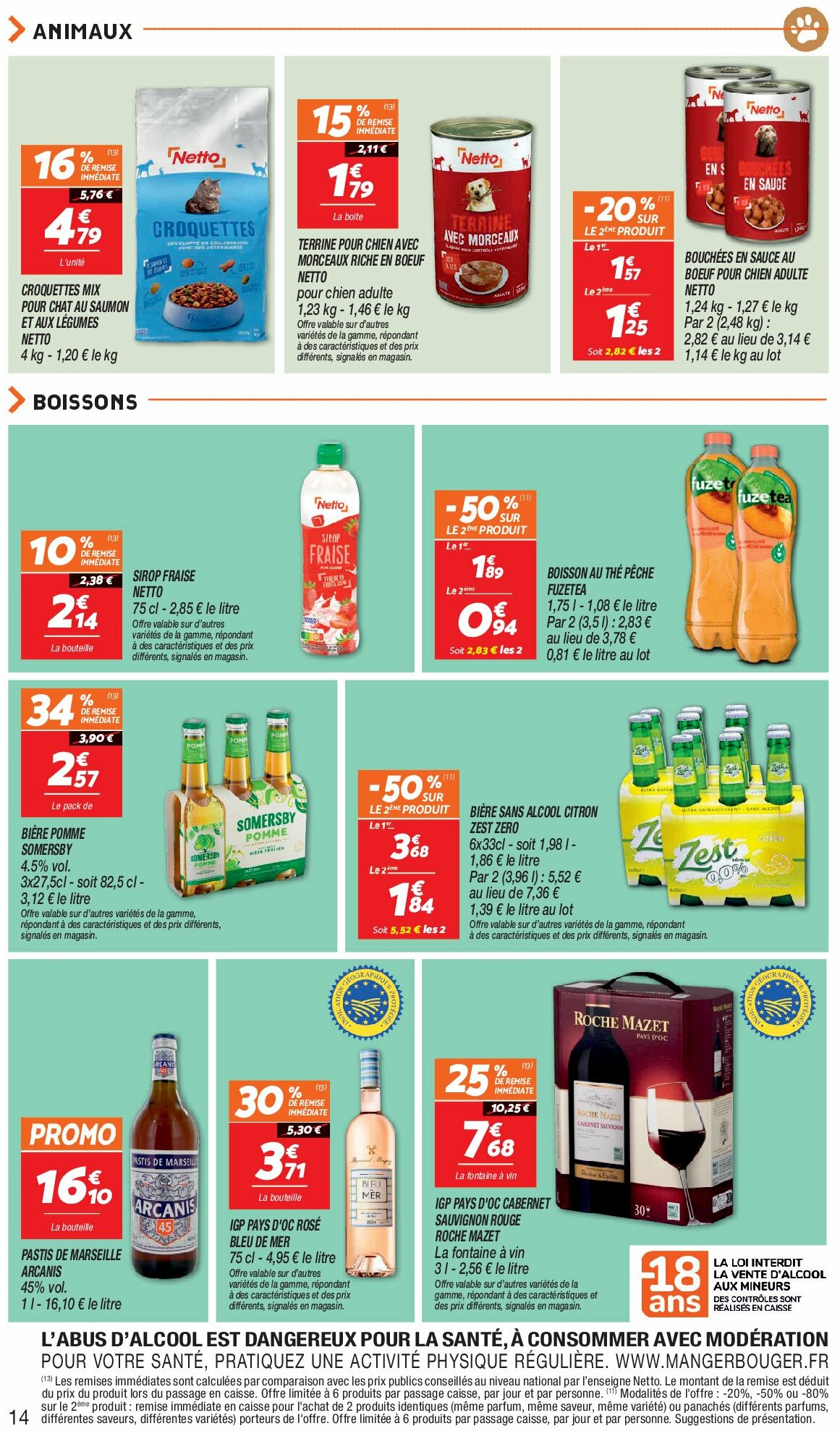 netto - Catalogue Netto valable du 26/08 au 01/09 - page: 14