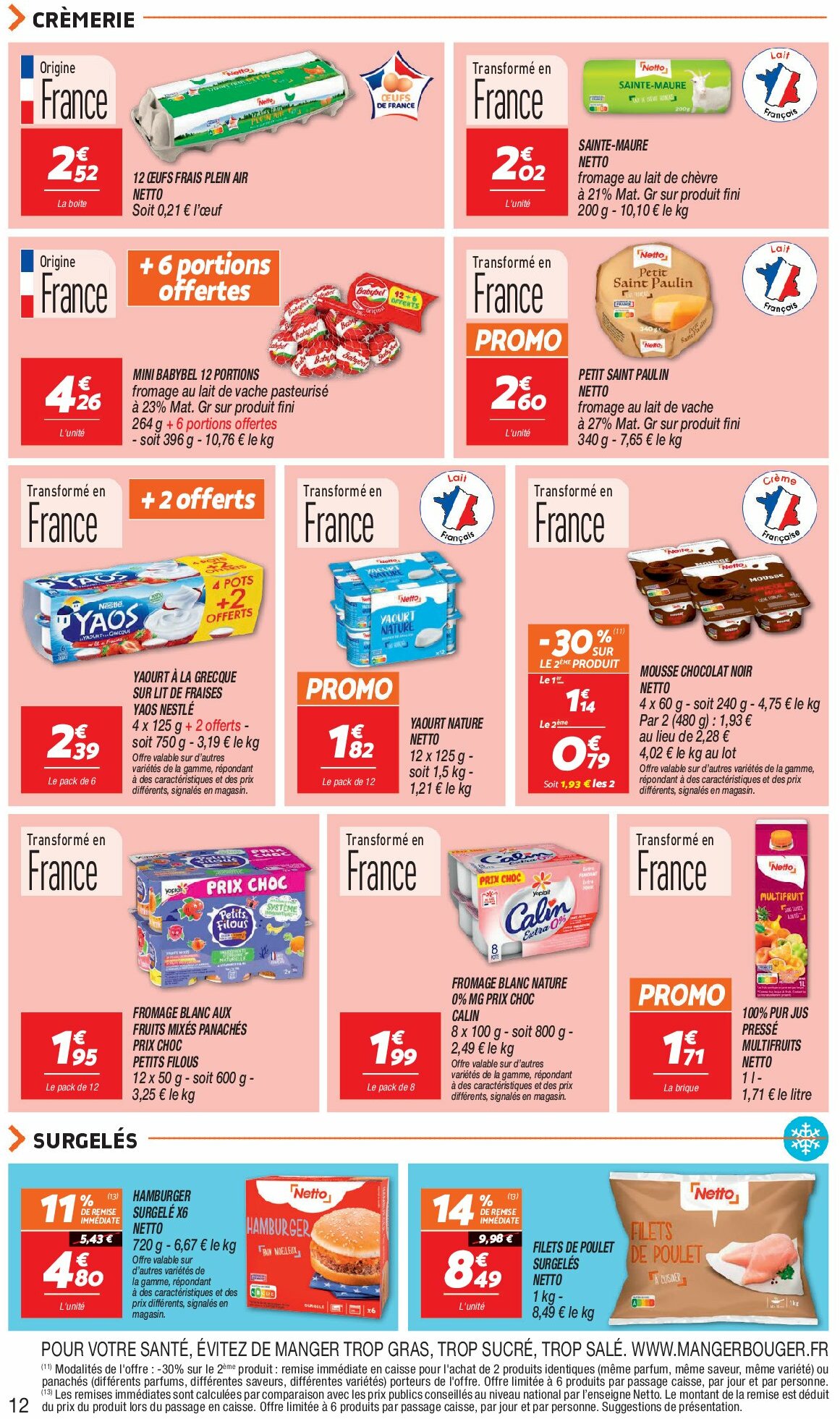 netto - Catalogue Netto valable du 26/08 au 01/09 - page: 12
