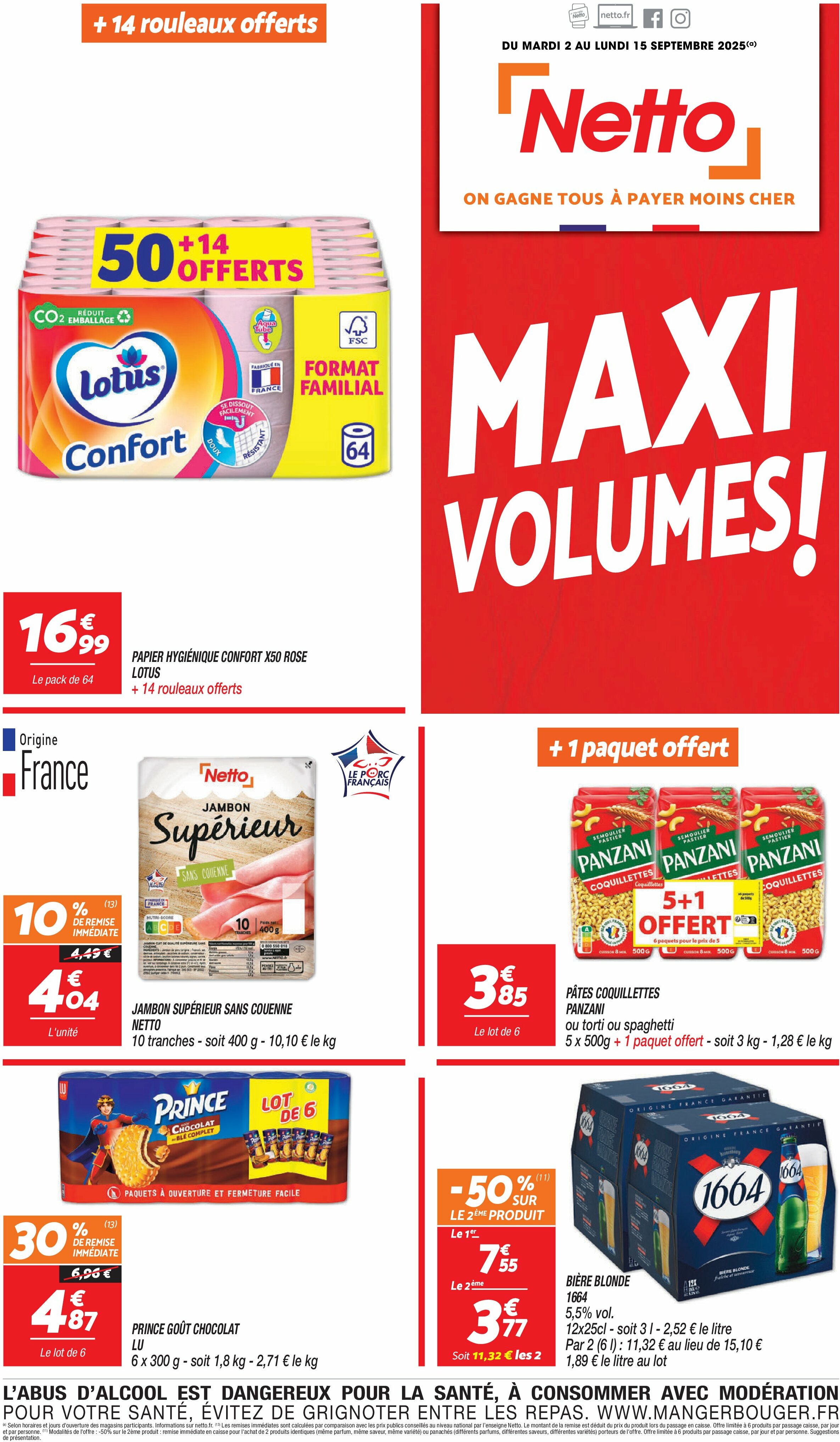 netto - Catalogue Netto valable du 02/09 au 15/09