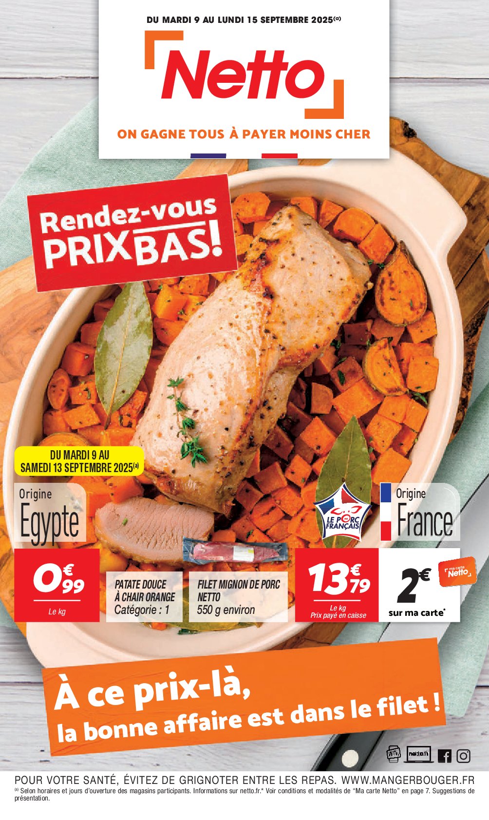 netto - Catalogue Netto valable du 09/09 au 15/09