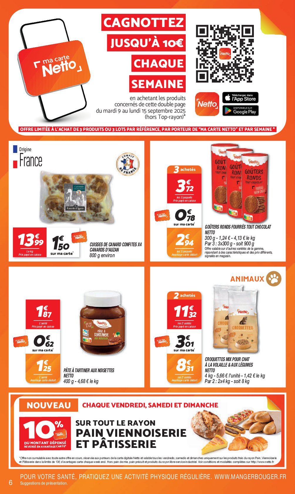 netto - Catalogue Netto valable du 09/09 au 15/09 - page: 6