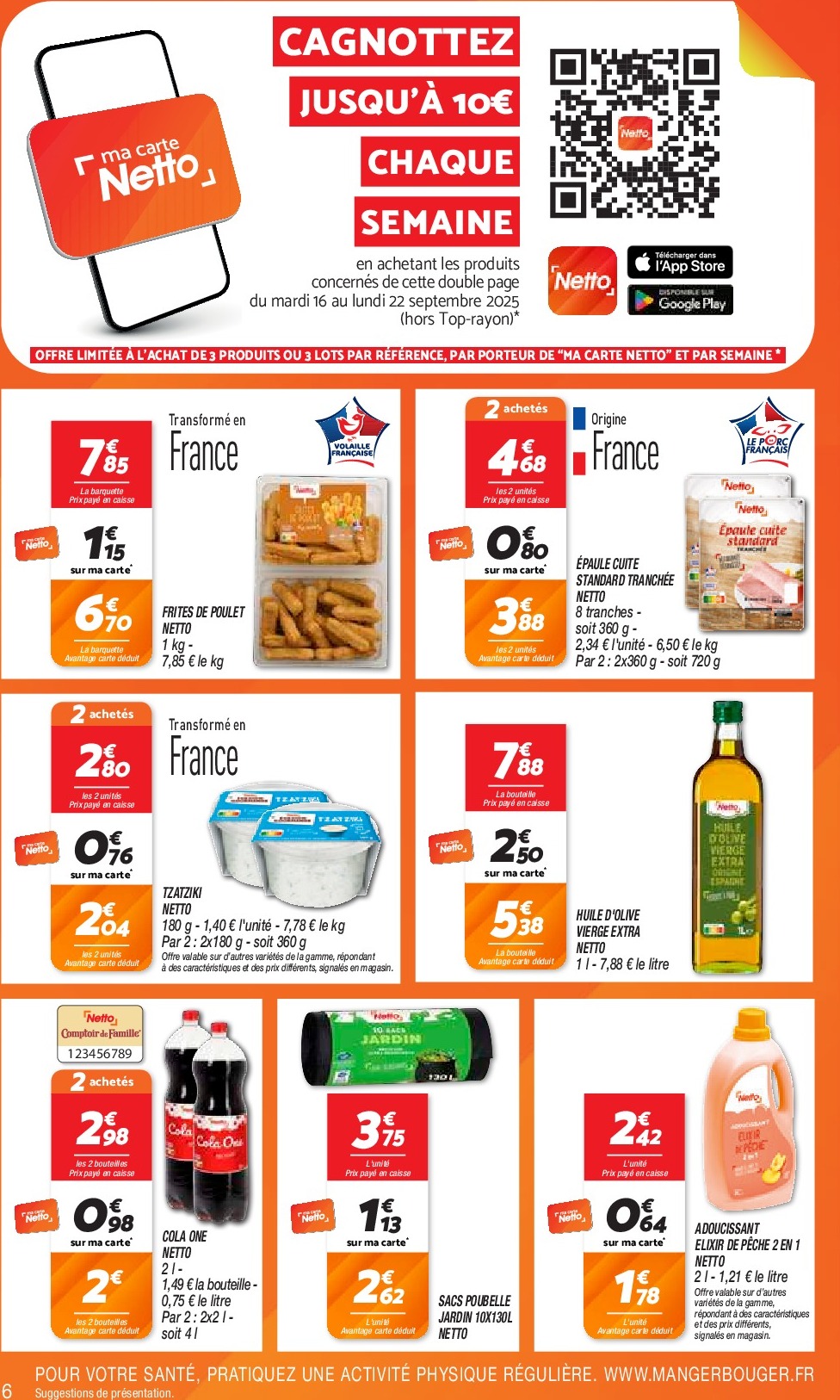 netto - Catalogue Netto valable du 16/09 au 22/09 - page: 6