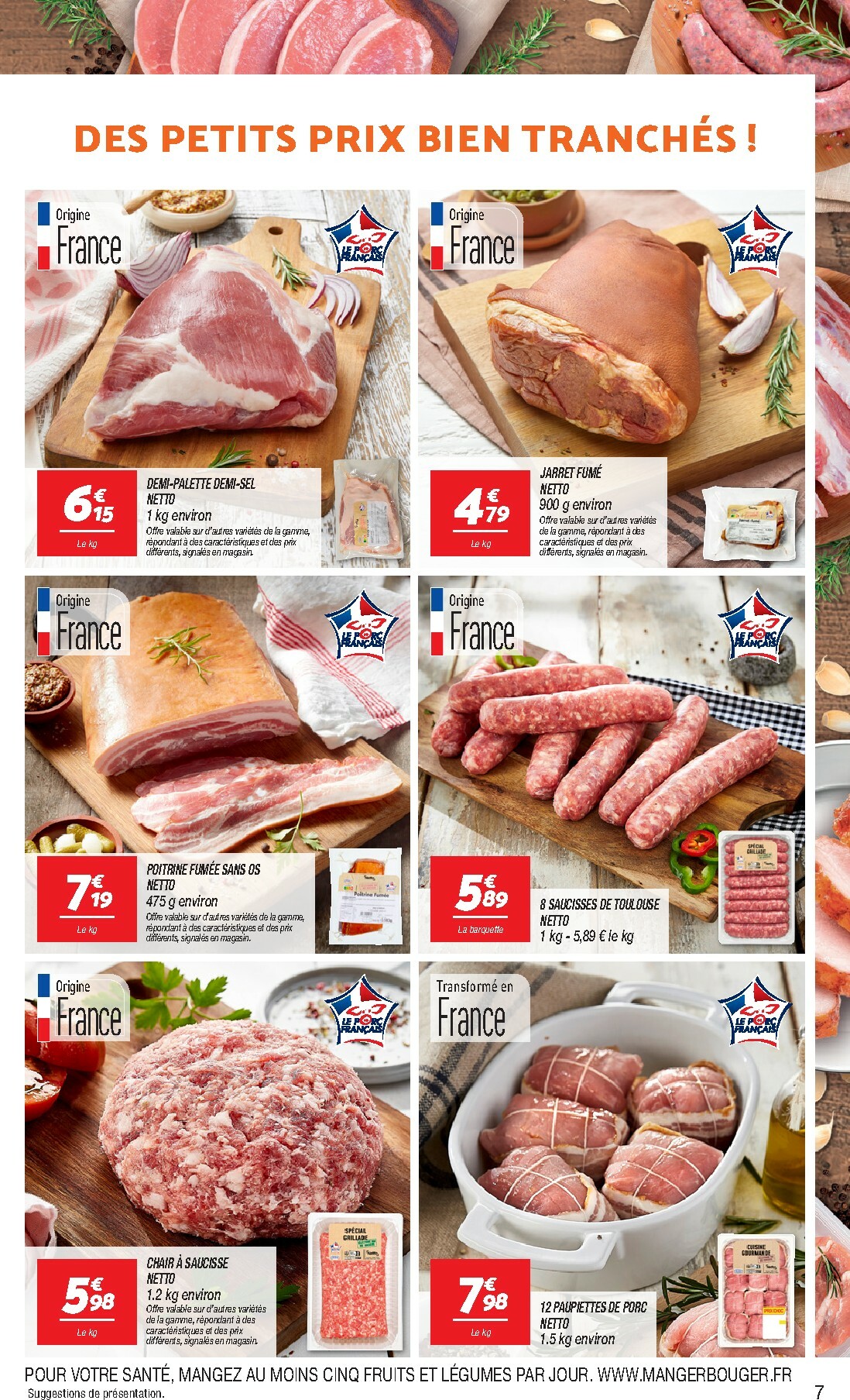 netto - Catalogue Netto valable du 30/09 au 06/10 - page: 7