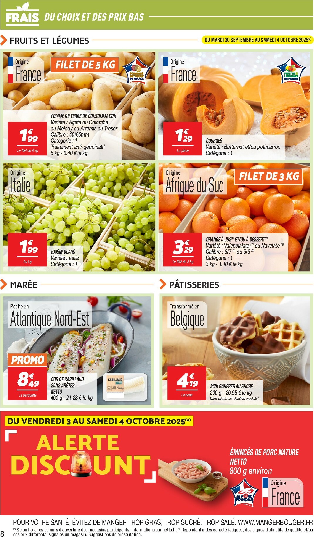 netto - Catalogue Netto valable du 30/09 au 06/10 - page: 8
