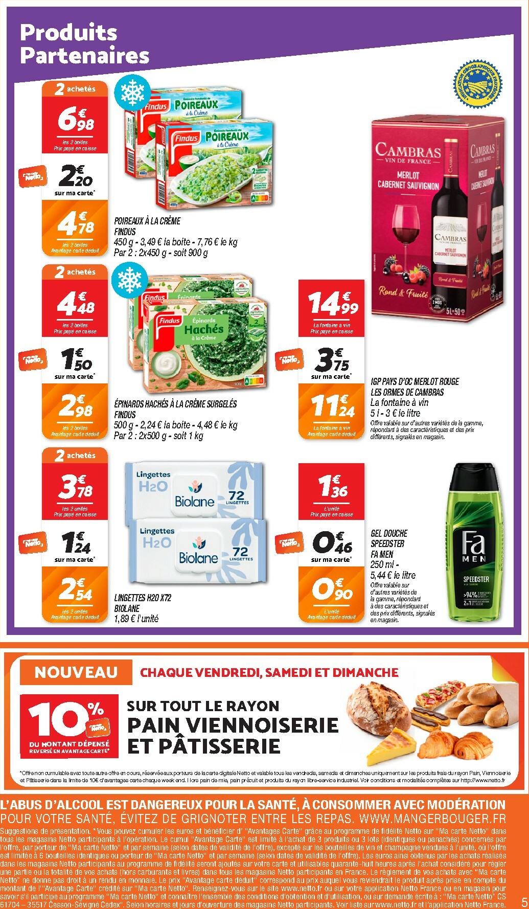 netto - Catalogue Netto - Les Jours Ma Carte valable du 07/10 au 13/10 - page: 5