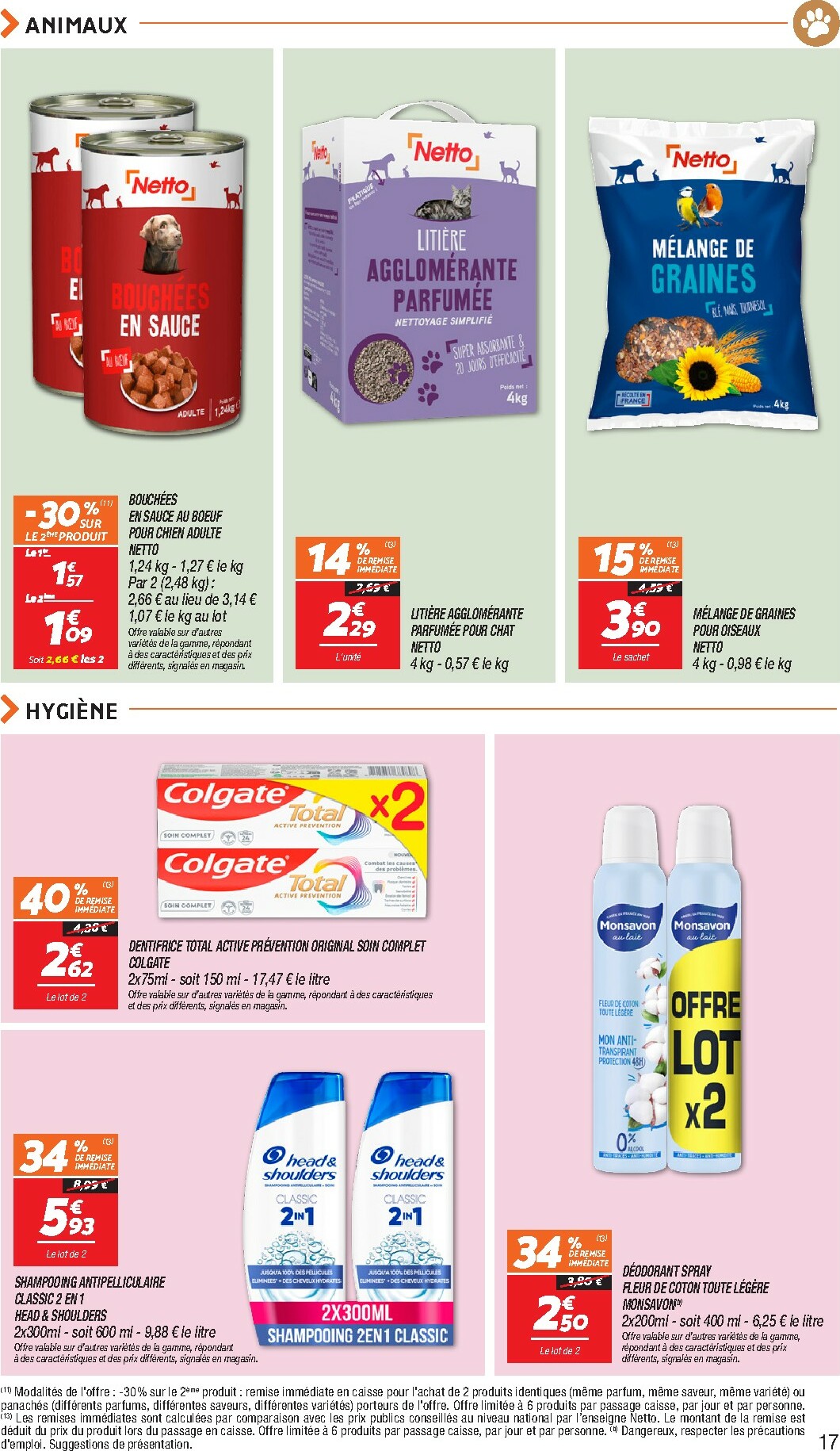 netto - Catalogue Netto - Les Jours Ma Carte valable du 07/10 au 13/10 - page: 17