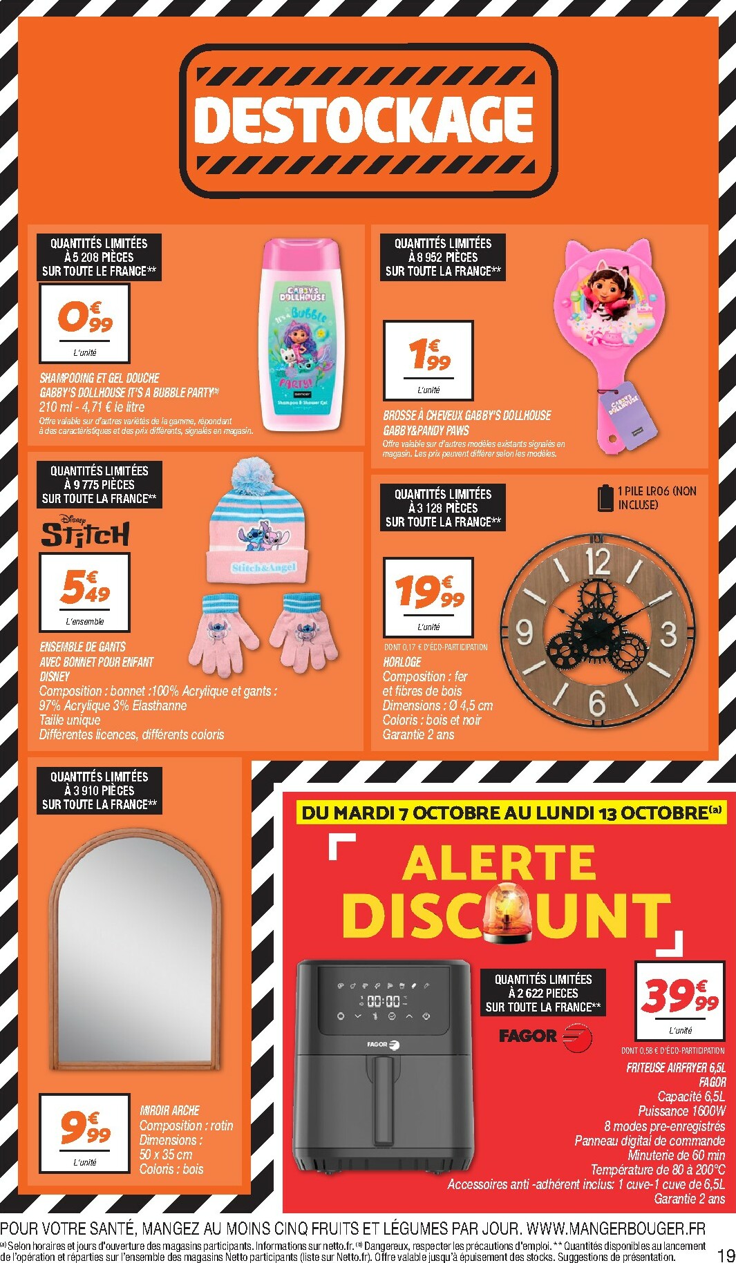 netto - Catalogue Netto - Les Jours Ma Carte valable du 07/10 au 13/10 - page: 19