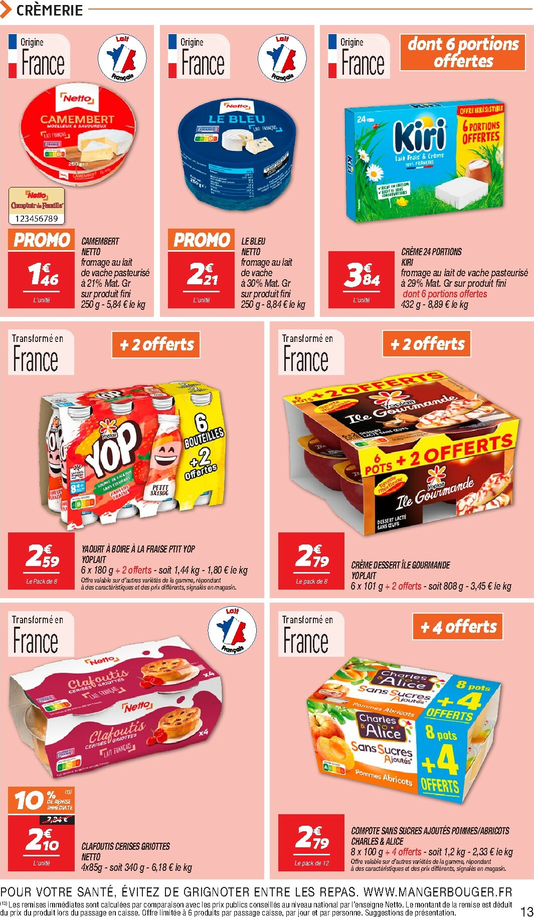 netto - Catalogue Netto - Les Jours Ma Carte valable du 07/10 au 13/10 - page: 13