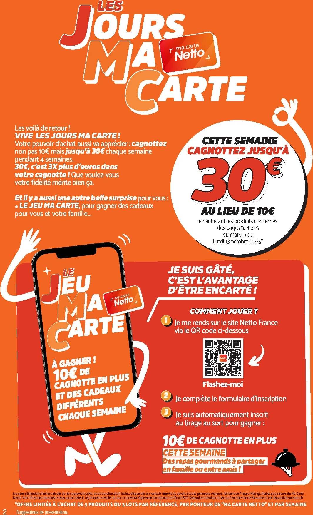 netto - Catalogue Netto - Les Jours Ma Carte valable du 07/10 au 13/10 - page: 2