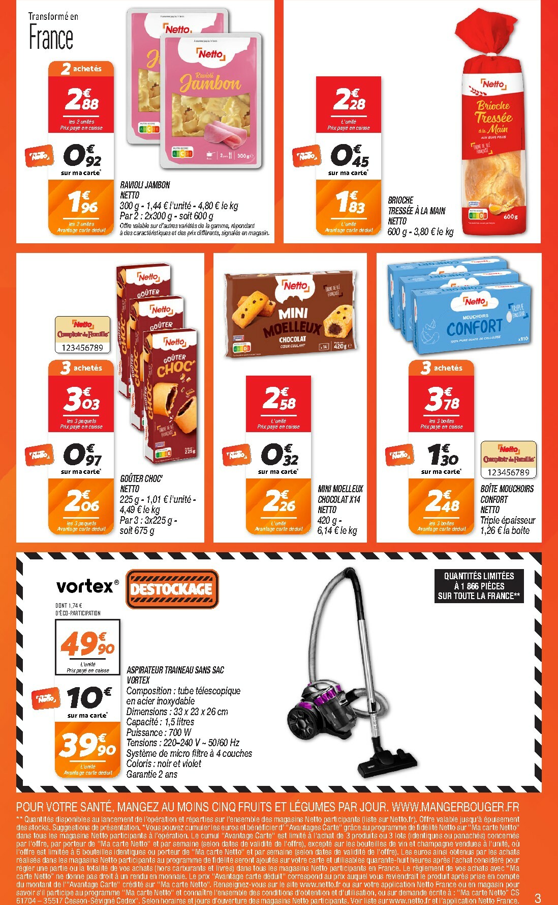 netto - Catalogue Netto - Les Jours Ma Carte valable du 07/10 au 13/10 - page: 3